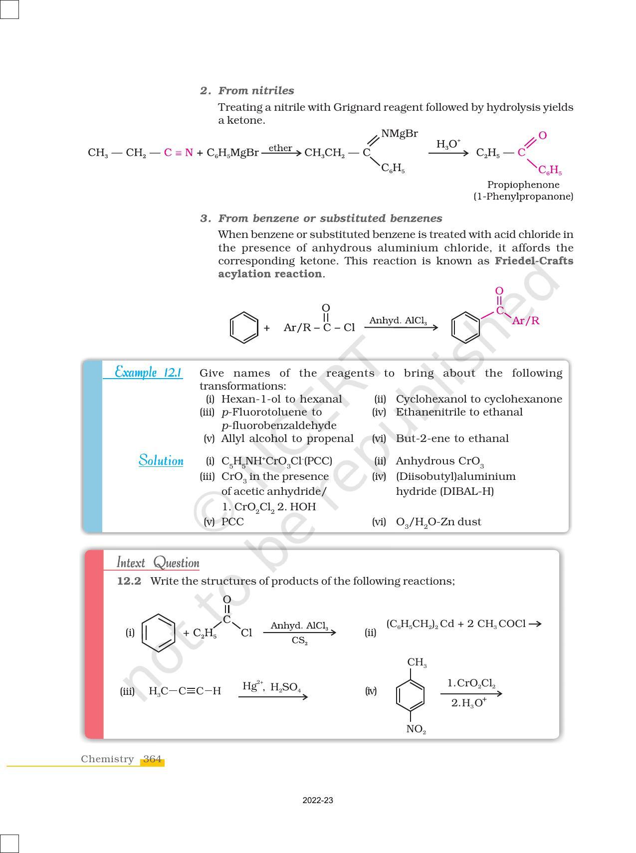 NCERT Book for Class 12 Chemistry Chapter 12 Aldehydes Ketones and Carboxylic Acids - Page 8