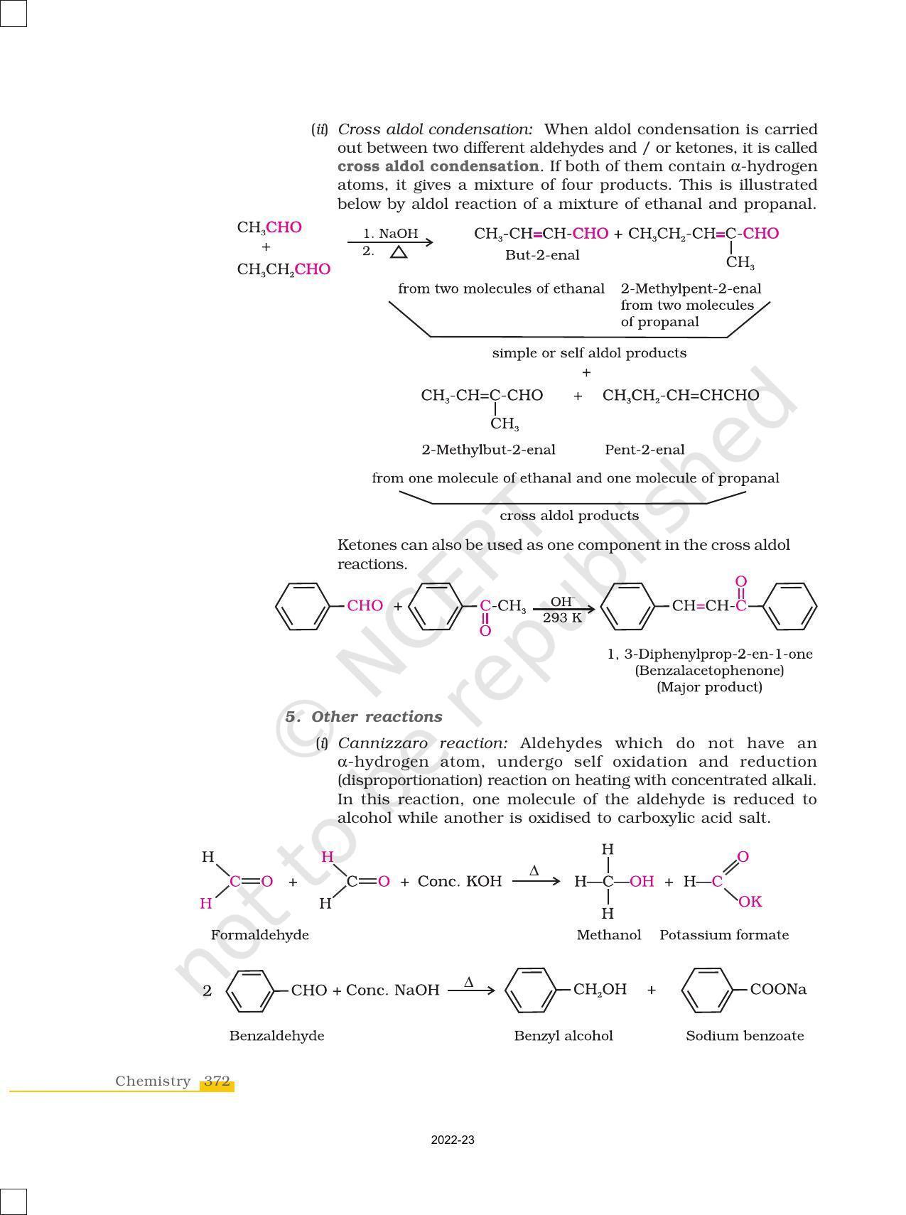 NCERT Book for Class 12 Chemistry Chapter 12 Aldehydes Ketones and Carboxylic Acids - Page 16