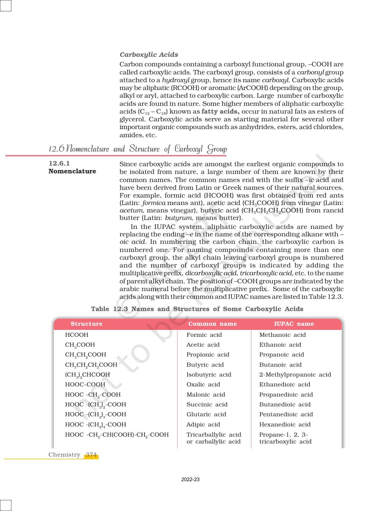 NCERT Book for Class 12 Chemistry Chapter 12 Aldehydes Ketones and Carboxylic Acids - Page 18