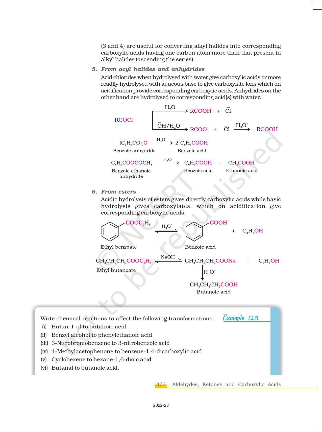 NCERT Book for Class 12 Chemistry Chapter 12 Aldehydes Ketones and Carboxylic Acids - Page 21