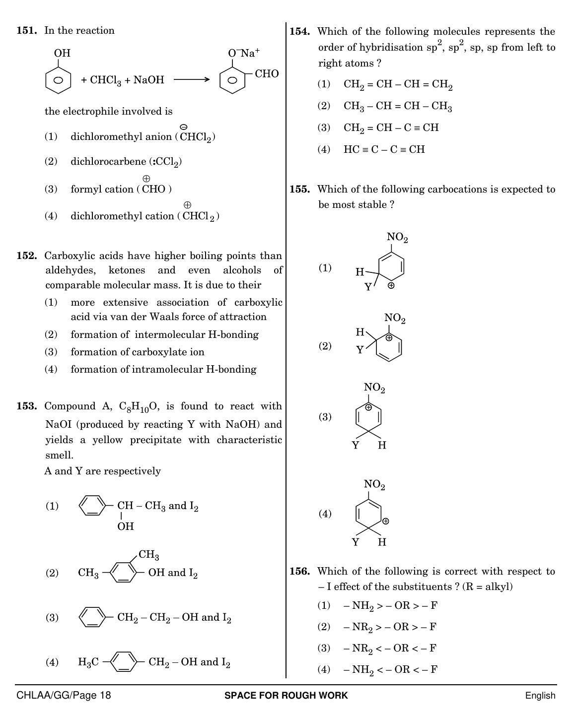 NEET English GG 2019 Question Paper - Page 18