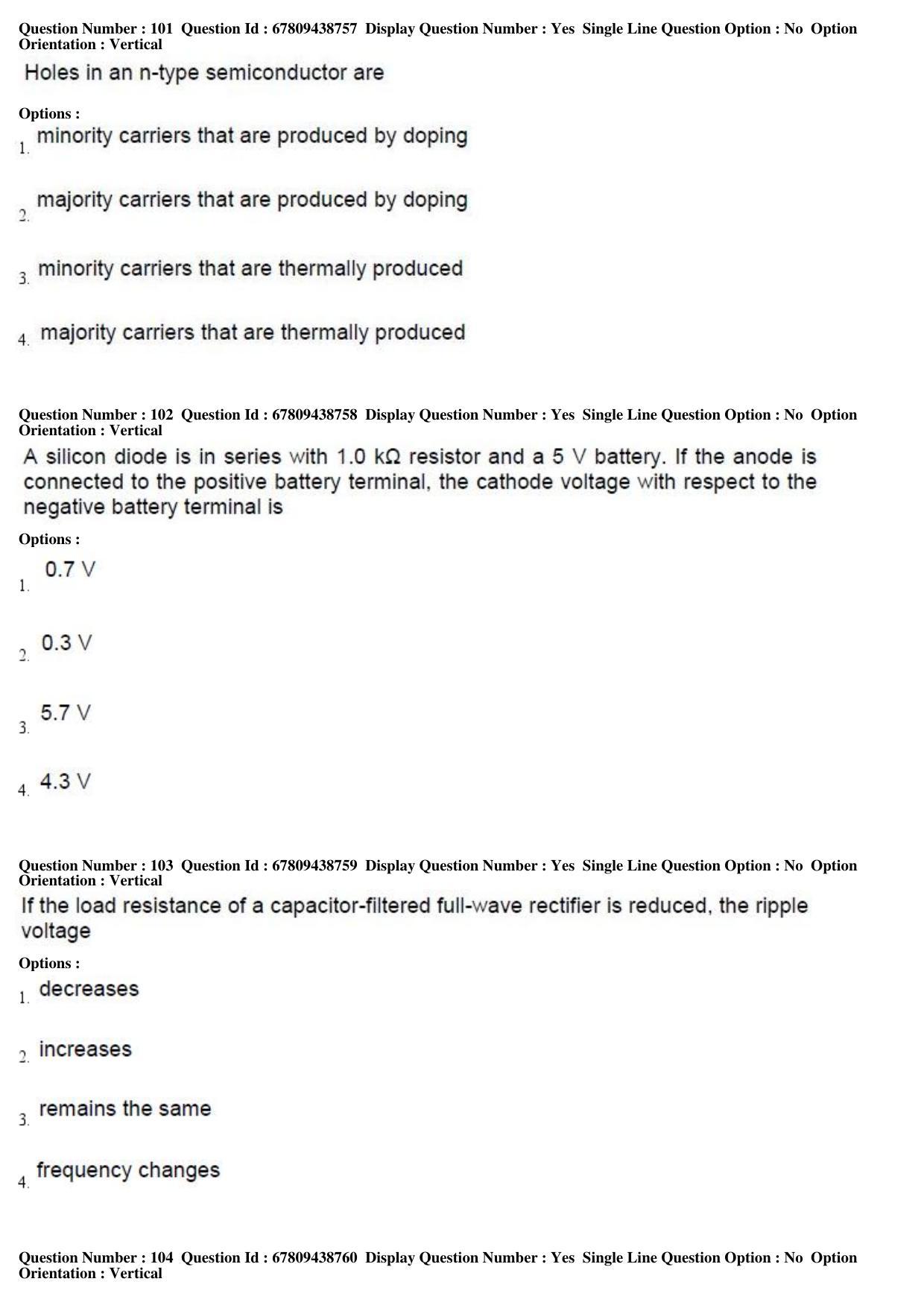AP ECET 2019 - Electronics and Communication Engineering Question Paper With Preliminary Keys Shift1 - Page 36