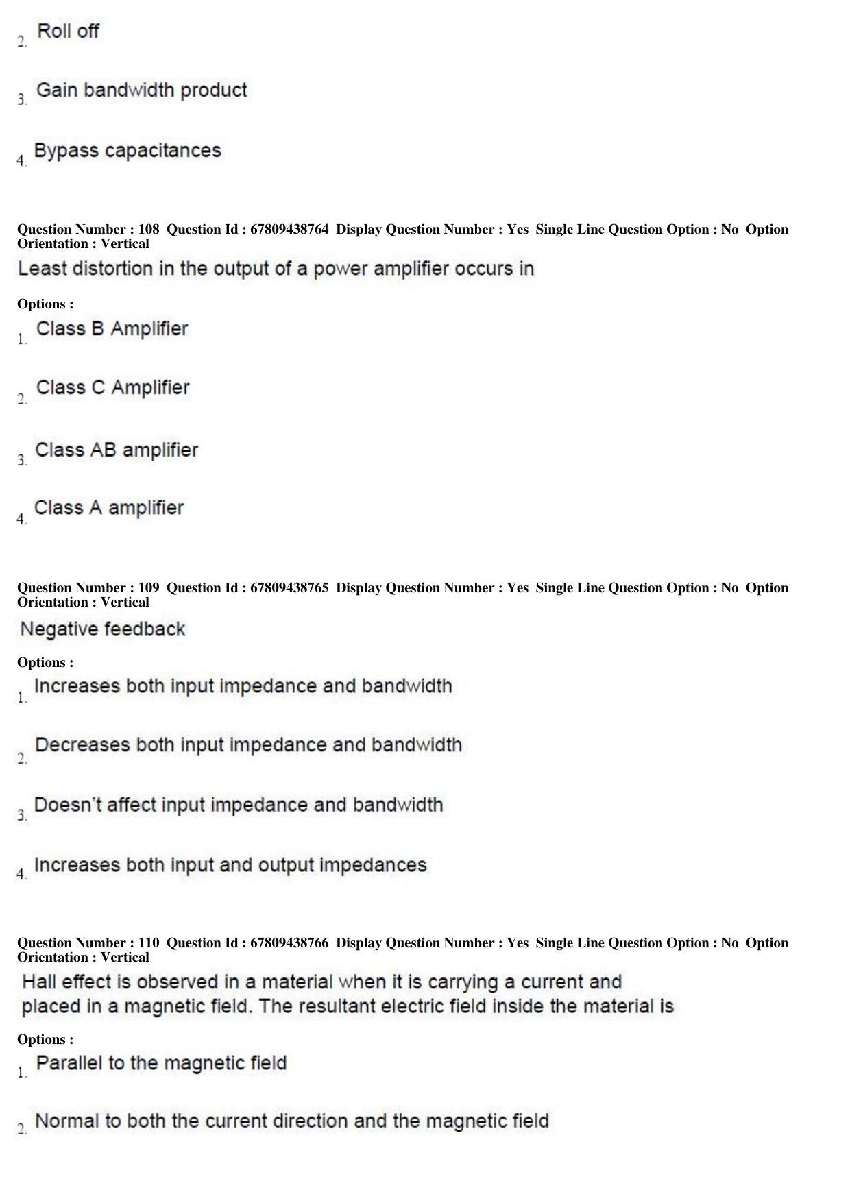 AP ECET 2019 - Electronics and Communication Engineering Question Paper With Preliminary Keys Shift1 - Page 38