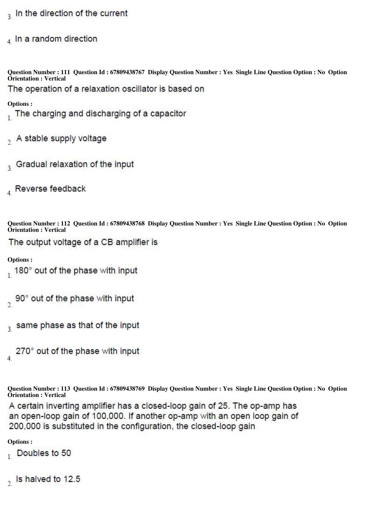 AP ECET 2019 - Electronics and Communication Engineering Question Paper With Preliminary Keys Shift1 - Page 39