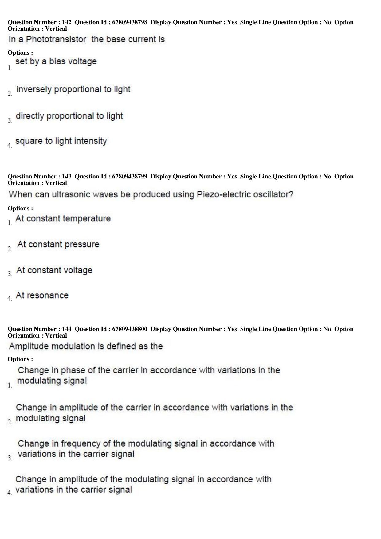 AP ECET 2019 - Electronics and Communication Engineering Question Paper With Preliminary Keys Shift1 - Page 49