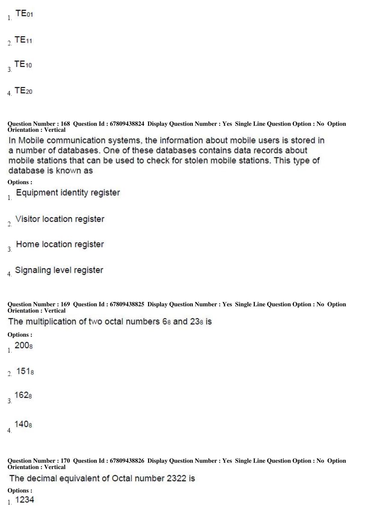 AP ECET 2019 - Electronics and Communication Engineering Question Paper With Preliminary Keys Shift1 - Page 57