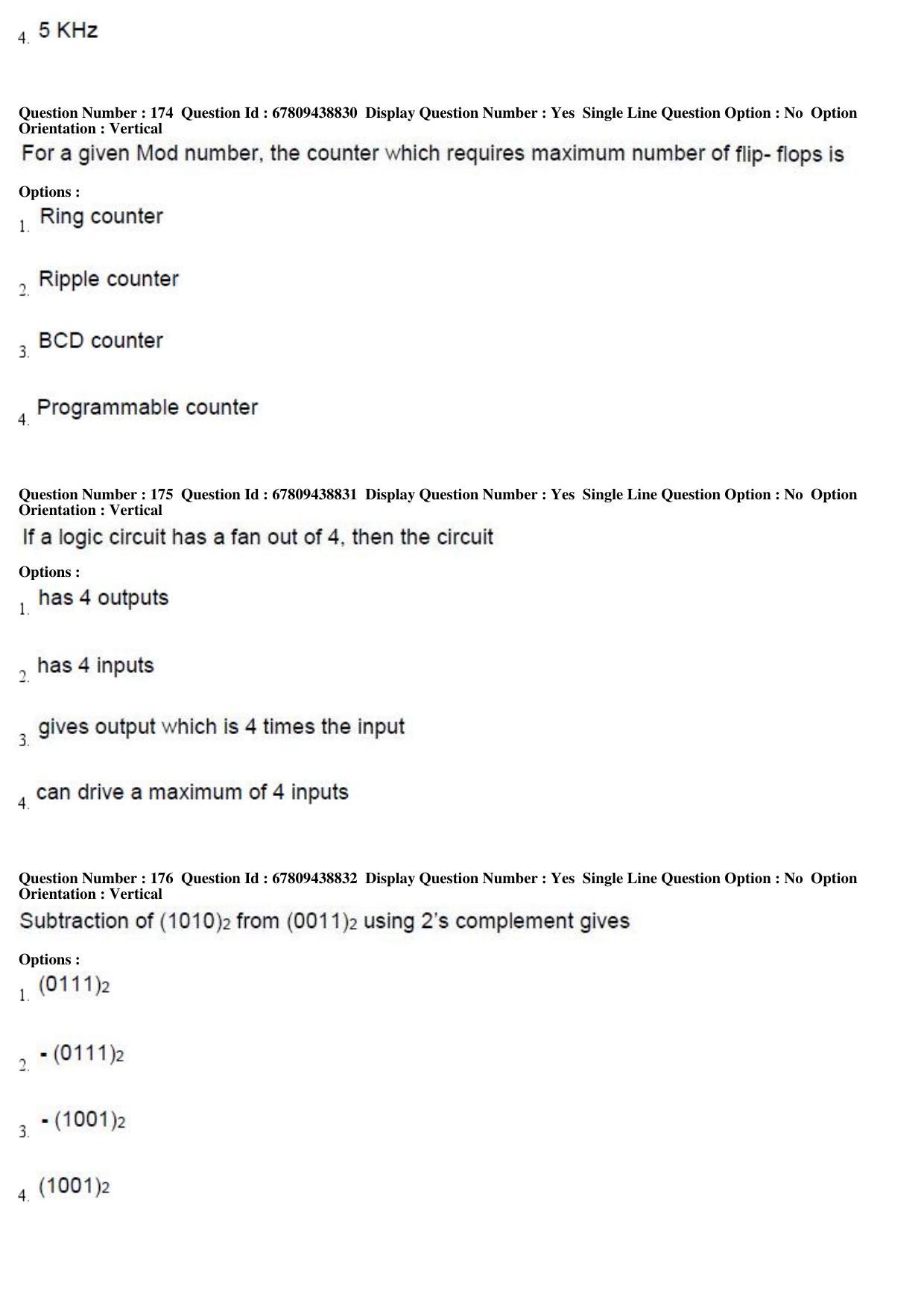 AP ECET 2019 - Electronics and Communication Engineering Question Paper With Preliminary Keys Shift1 - Page 59