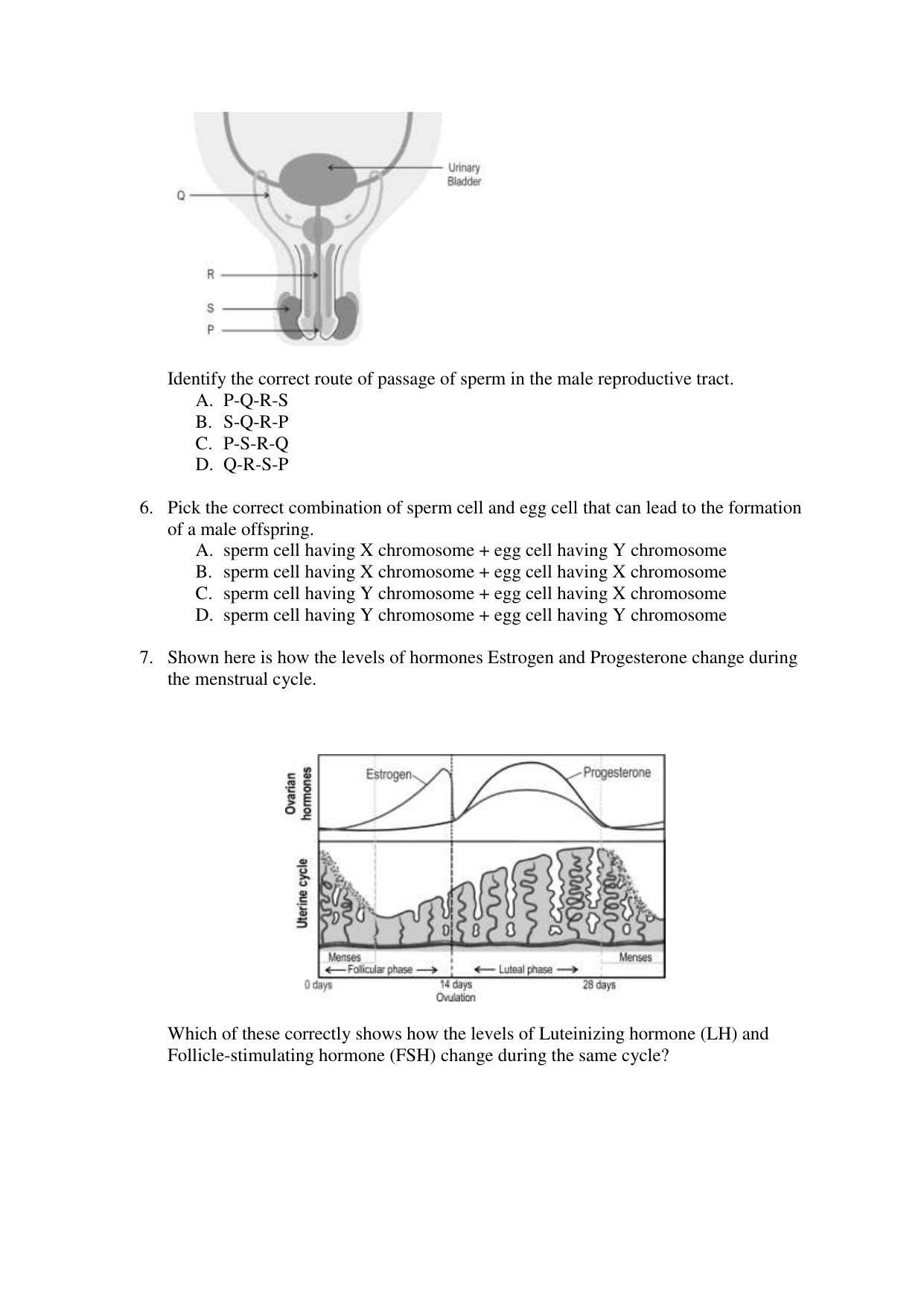 CBSE Class 12 Biology Term 1 Practice Questions 2021-22 - Page 2