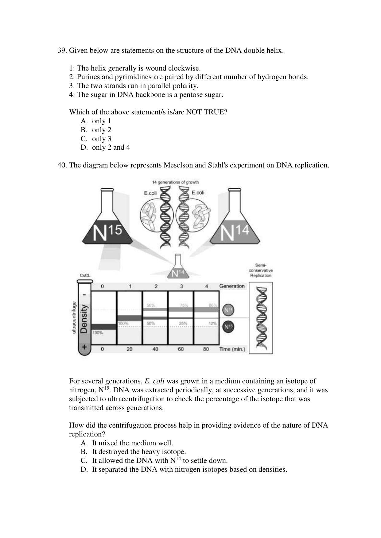 CBSE Class 12 Biology Term 1 Practice Questions 2021-22 - Page 12