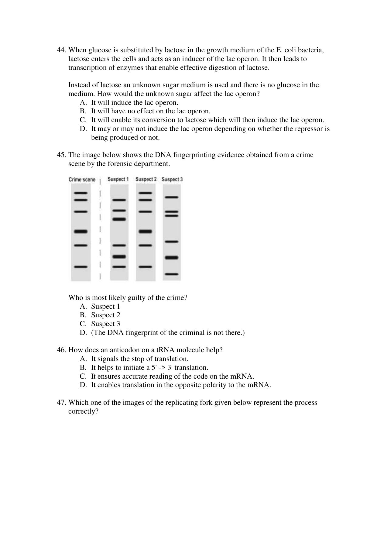CBSE Class 12 Biology Term 1 Practice Questions 2021-22 - Page 14