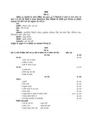 UP Board 10th Syllabus Punjabi