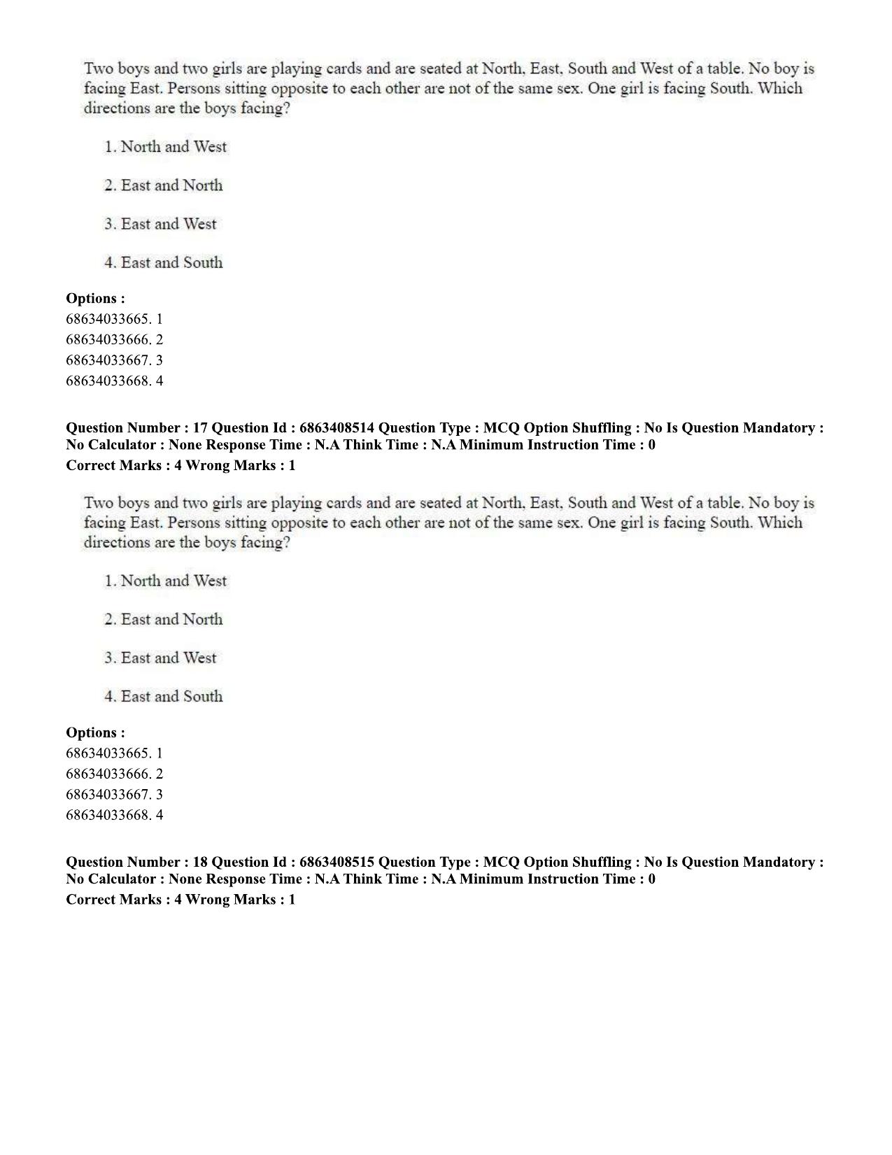 CUET PG 2023: HUQP19 – Pottery & Ceramics (Eng.)-shift 2 (07-06-2023) Question Paper - Page 17