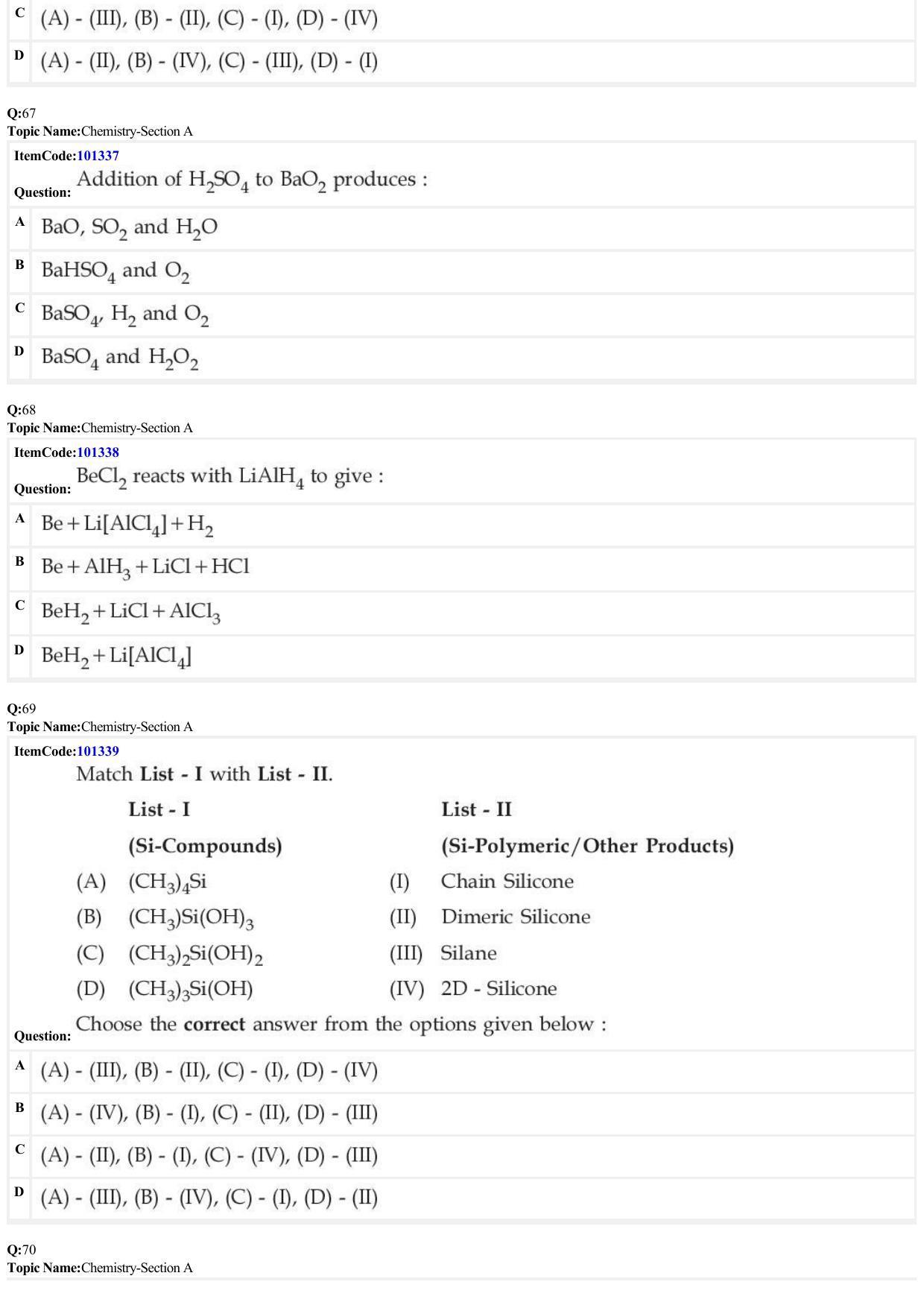 JEE Mains 2022: B.E/B.Tech.(Paper I) (Shift 1) 27-06-2022 Question Paper - Page 19