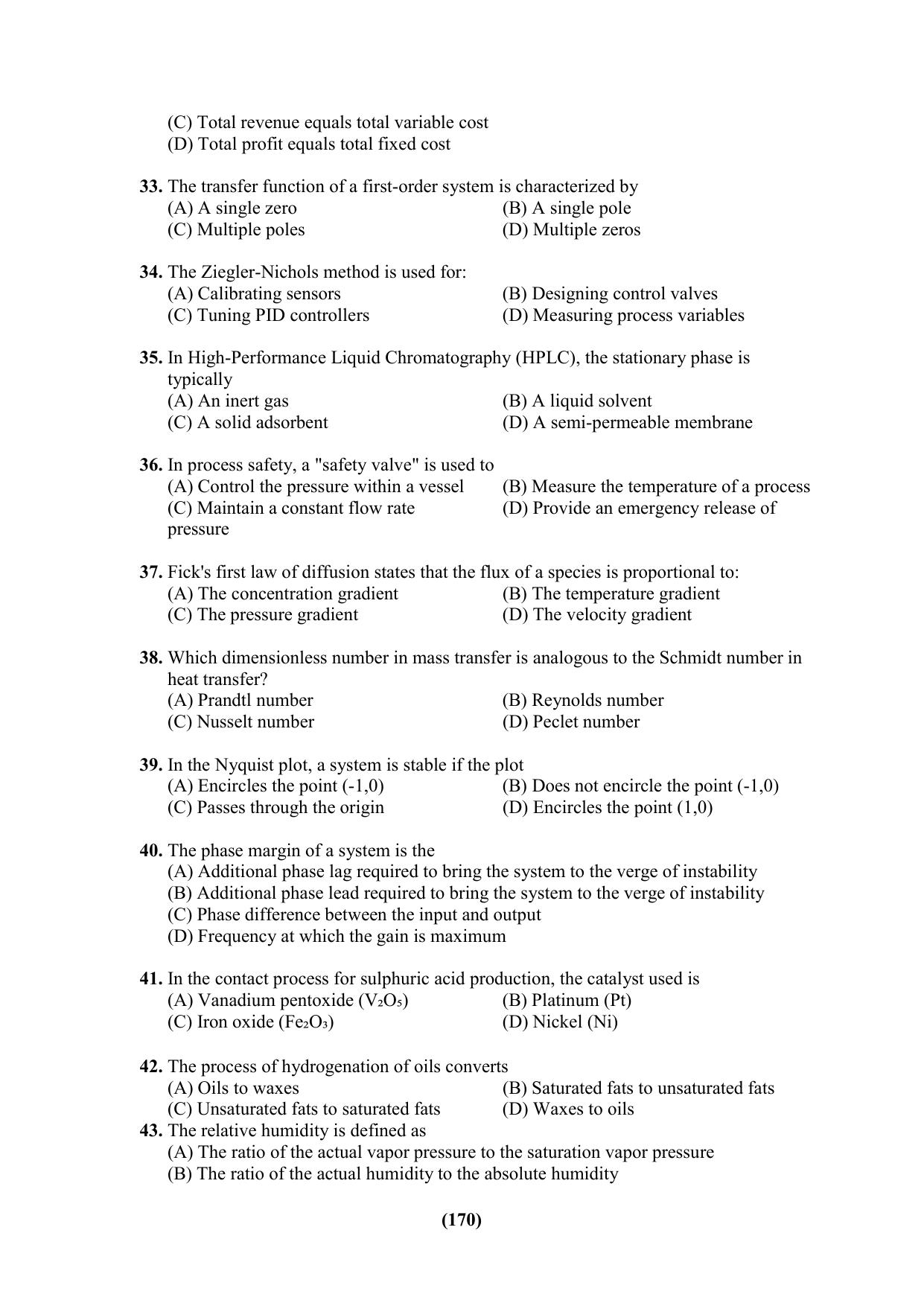 PU Ph.D Entrance Test 2024 Question Paper - Page 170