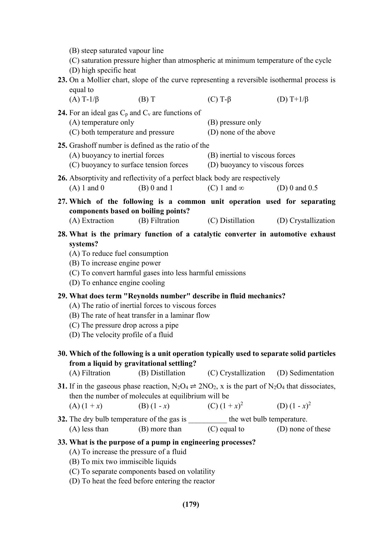 PU Ph.D Entrance Test 2024 Question Paper - Page 179