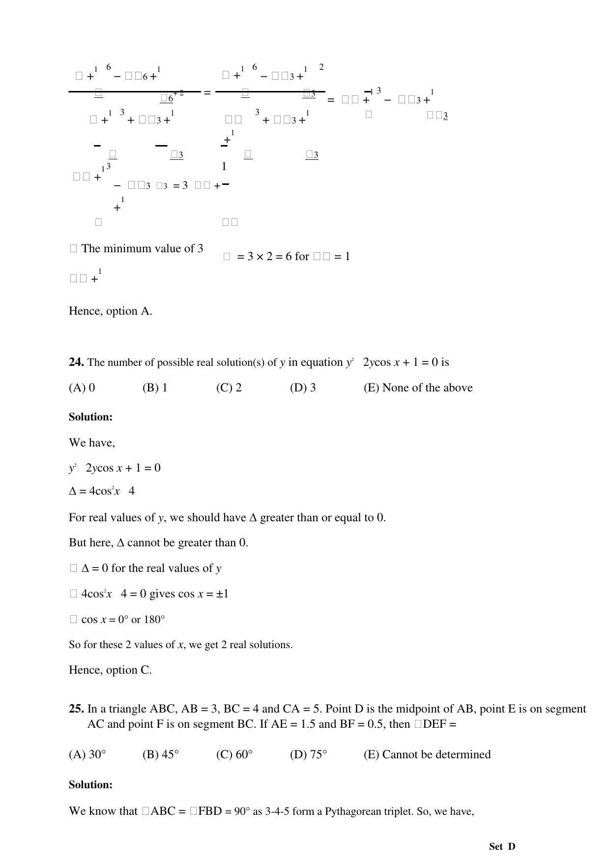 XAT 2008 Question Papers - Page 22
