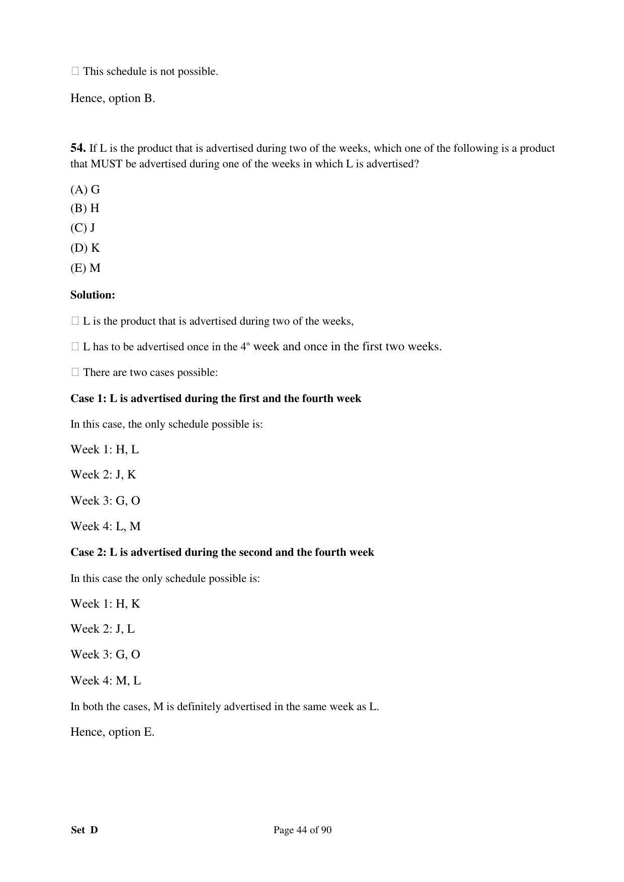 XAT 2008 Question Papers - Page 54