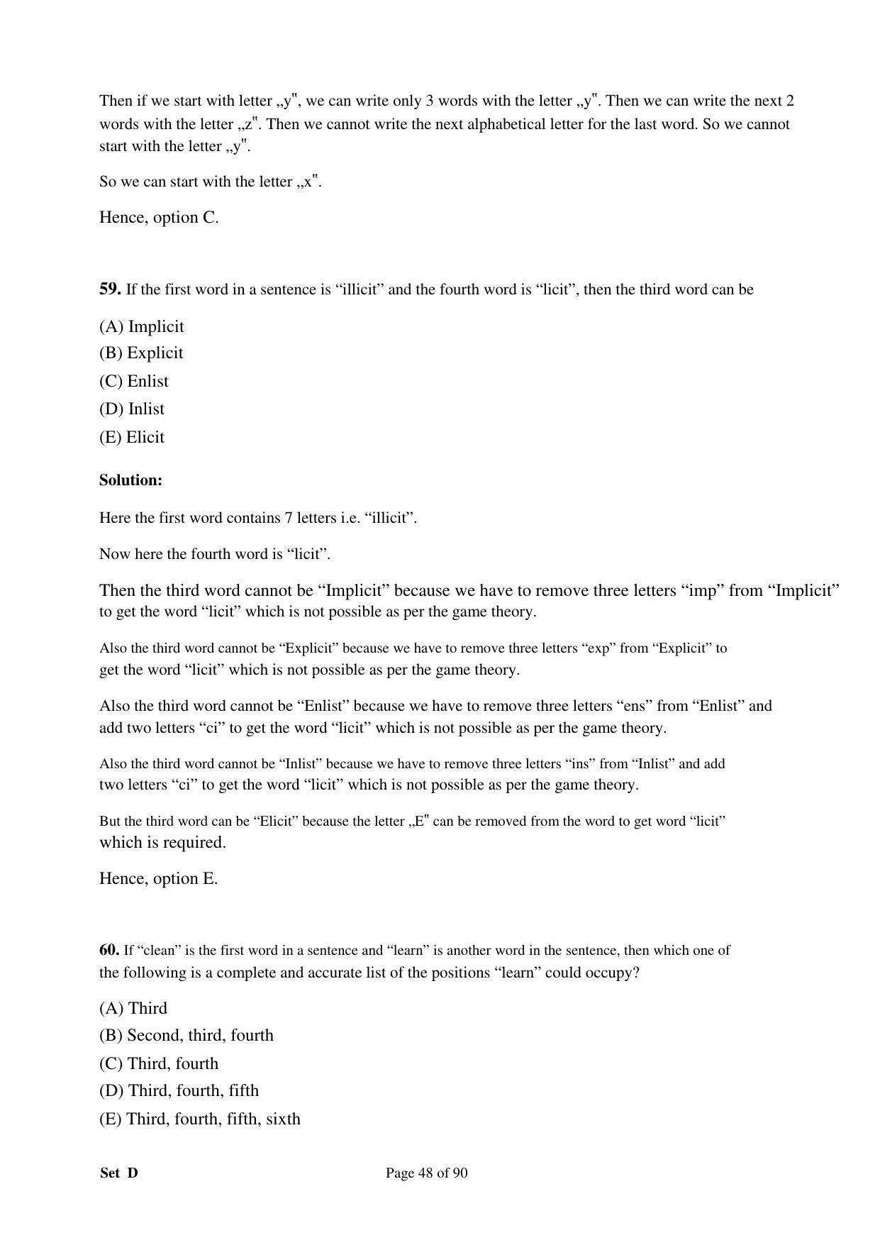 XAT 2008 Question Papers - Page 58