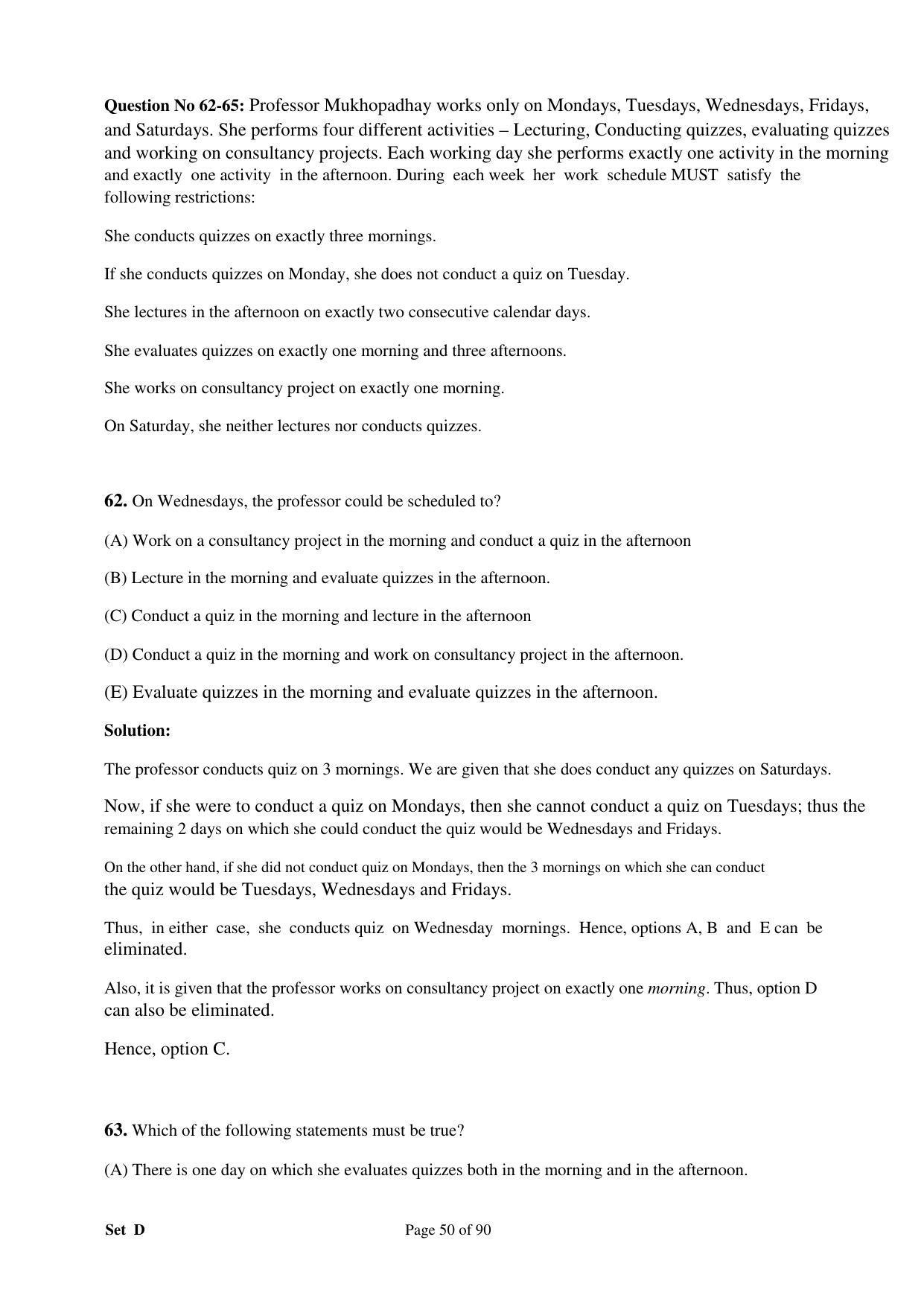 XAT 2008 Question Papers - Page 60