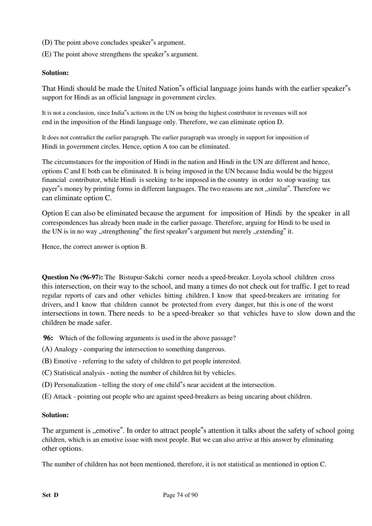 XAT 2008 Question Papers - Page 84
