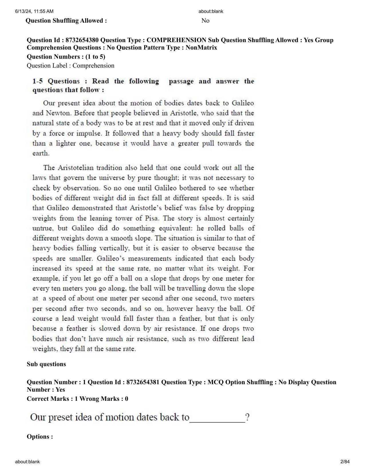 AP EDCET 2024 English Question Paper with Answer Key (URDU) - Page 2
