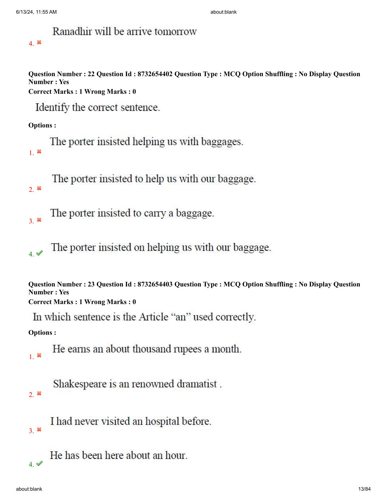 AP EDCET 2024 English Question Paper with Answer Key (URDU) - Page 13