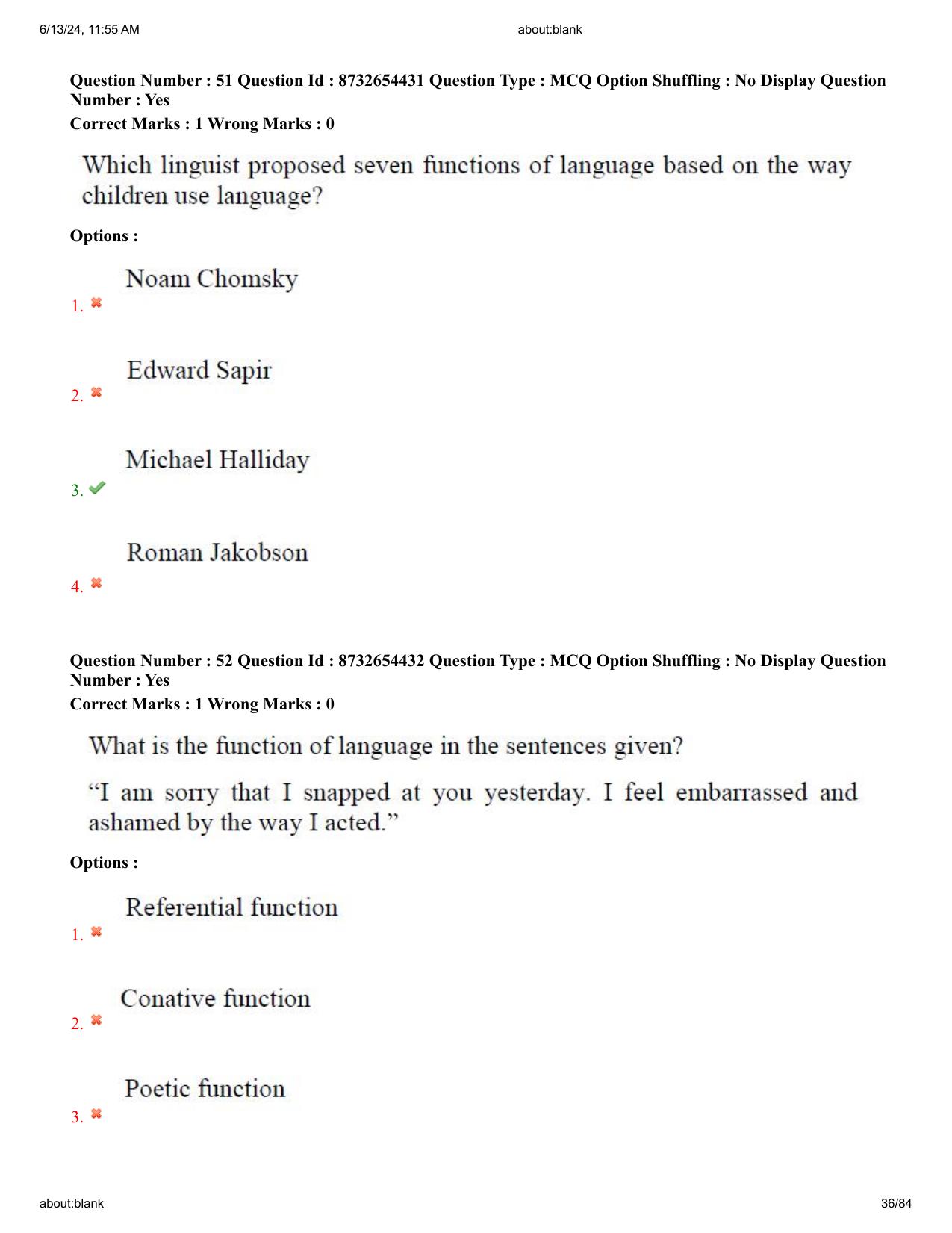 AP EDCET 2024 English Question Paper with Answer Key (URDU) - Page 36