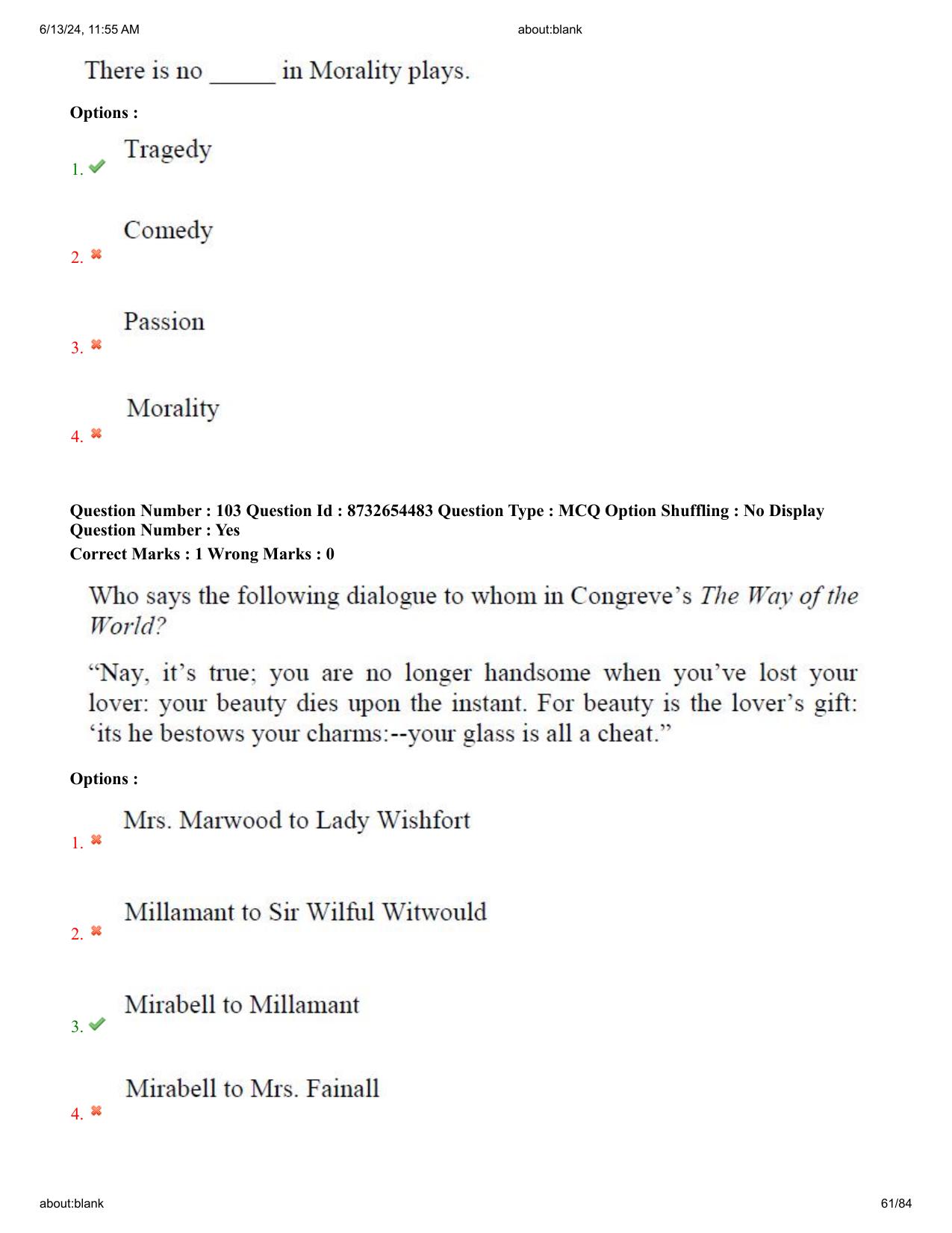 AP EDCET 2024 English Question Paper with Answer Key (URDU) - Page 61