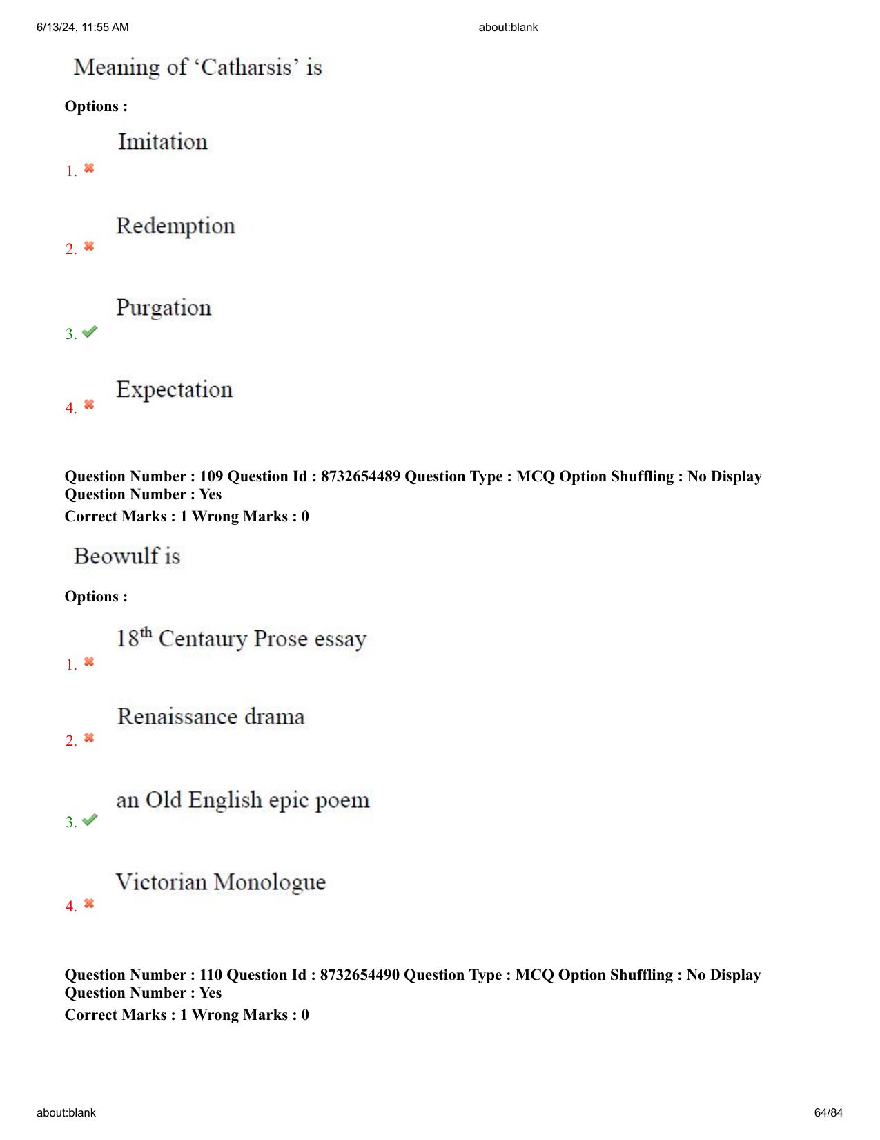 AP EDCET 2024 English Question Paper with Answer Key (URDU) - Page 64