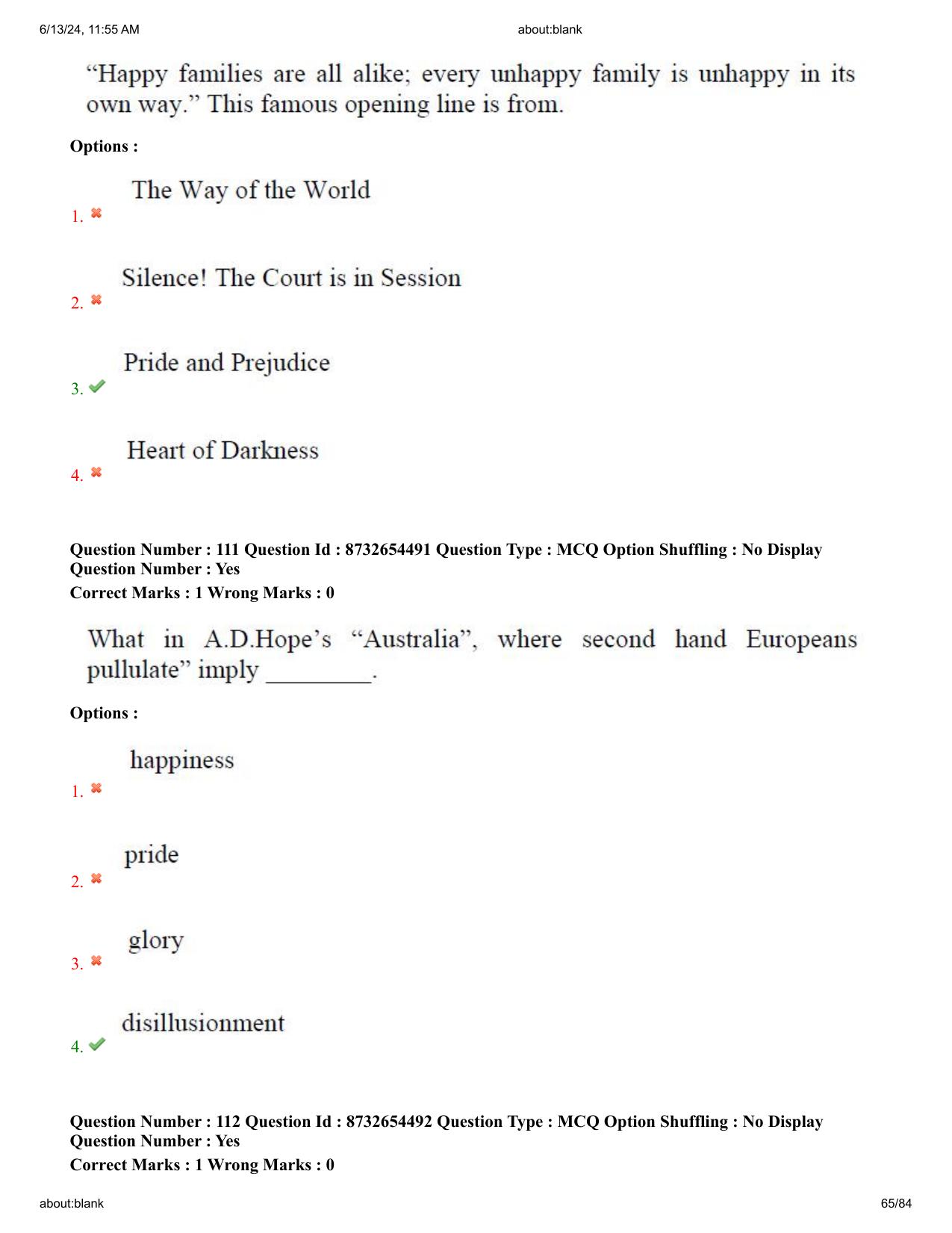 AP EDCET 2024 English Question Paper with Answer Key (URDU) - Page 65