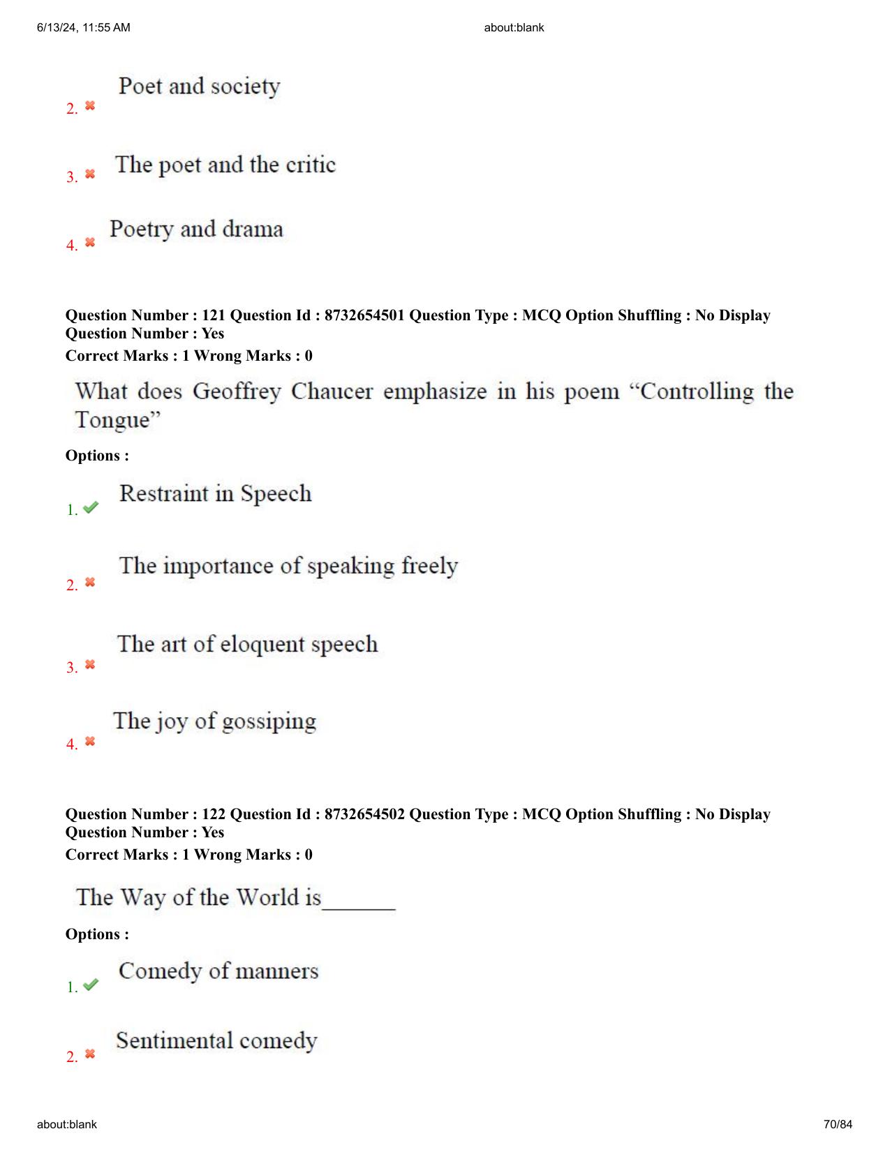 AP EDCET 2024 English Question Paper with Answer Key (URDU) - Page 70
