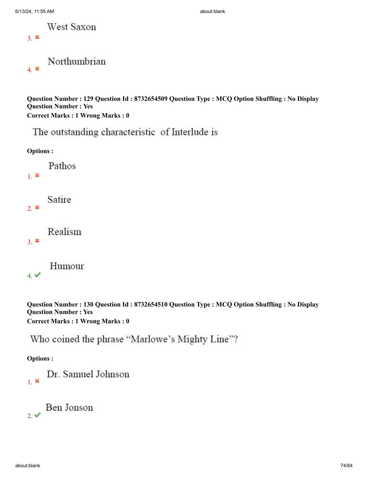 AP EDCET 2024 English Question Paper with Answer Key (URDU) - Page 74