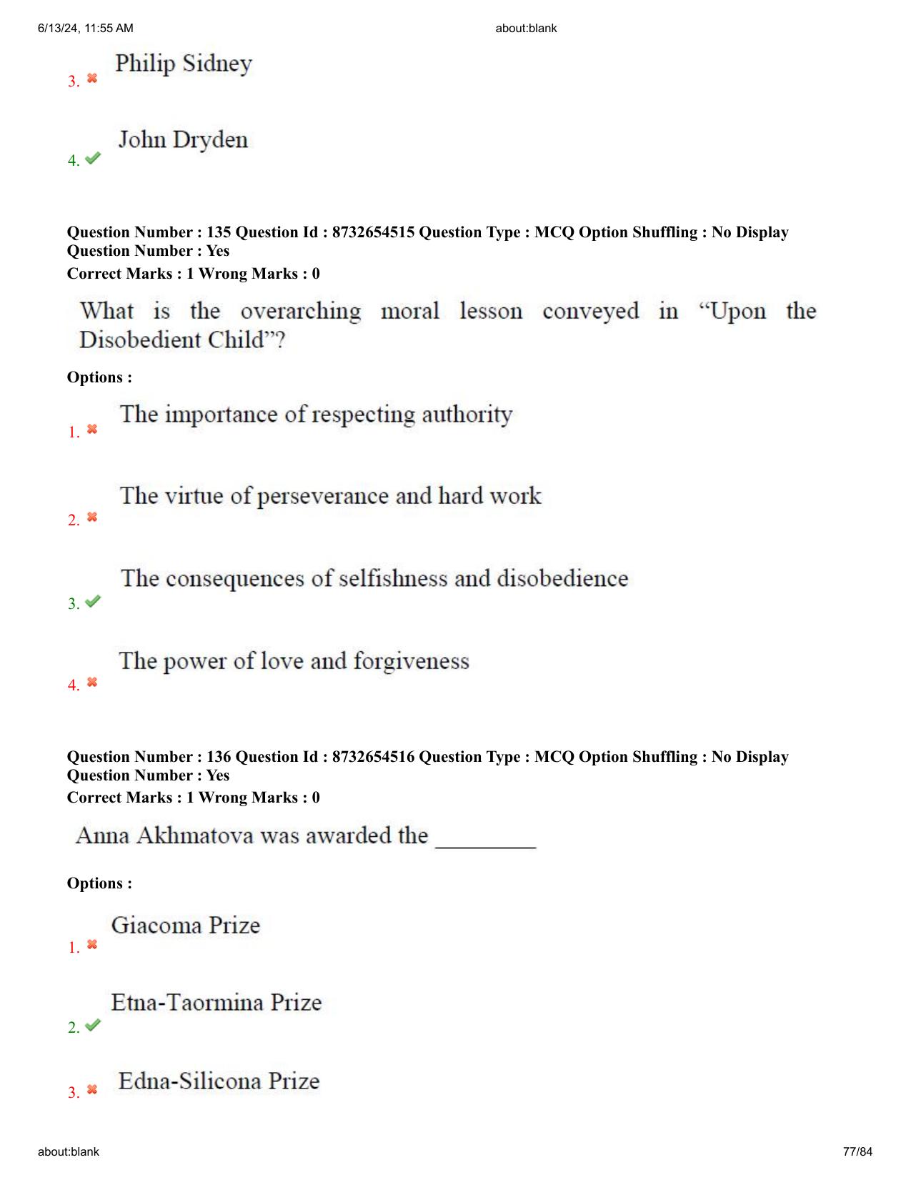 AP EDCET 2024 English Question Paper with Answer Key (URDU) - Page 77