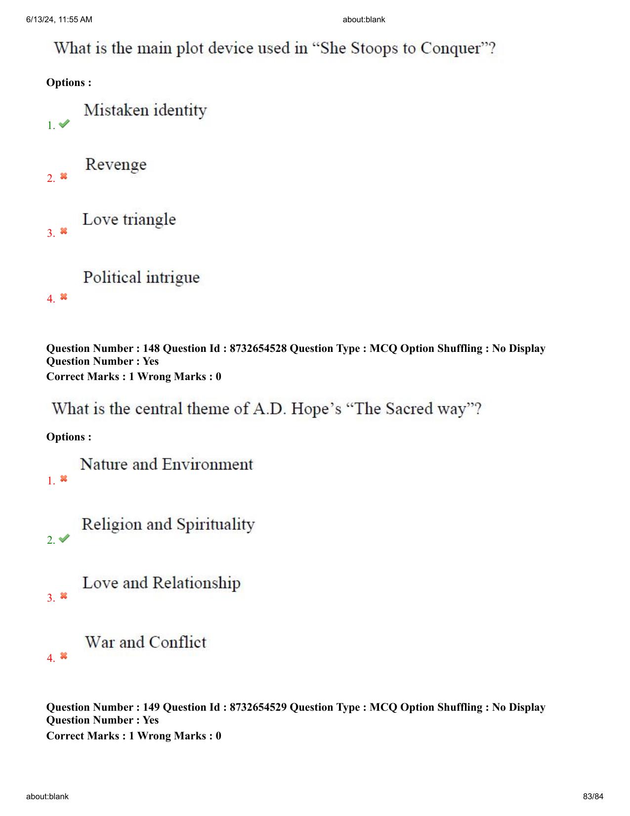 AP EDCET 2024 English Question Paper with Answer Key (URDU) - Page 83
