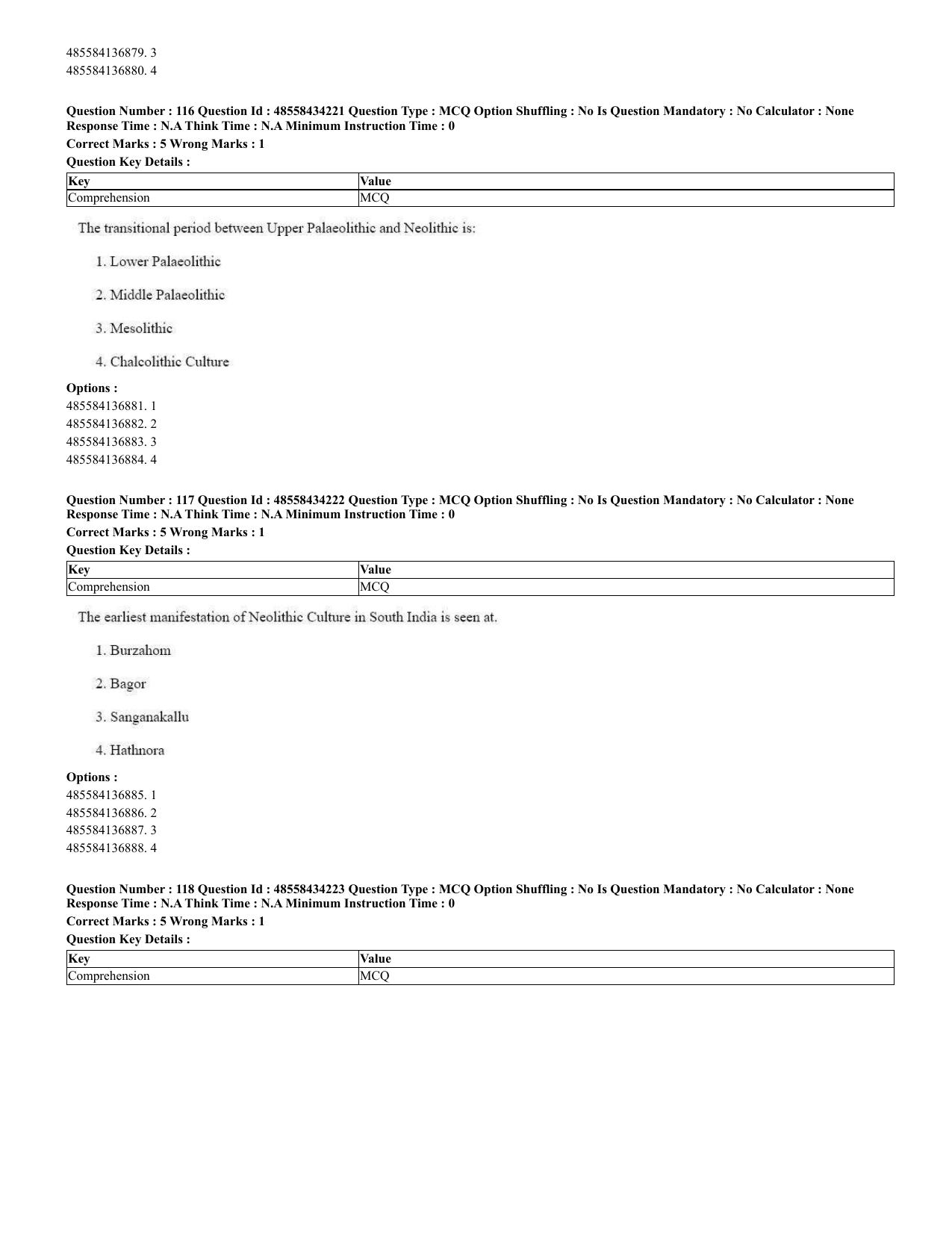 CUET 2023 English Spanish Shift 3 Question Paper - 18 June 2023 - Page 70