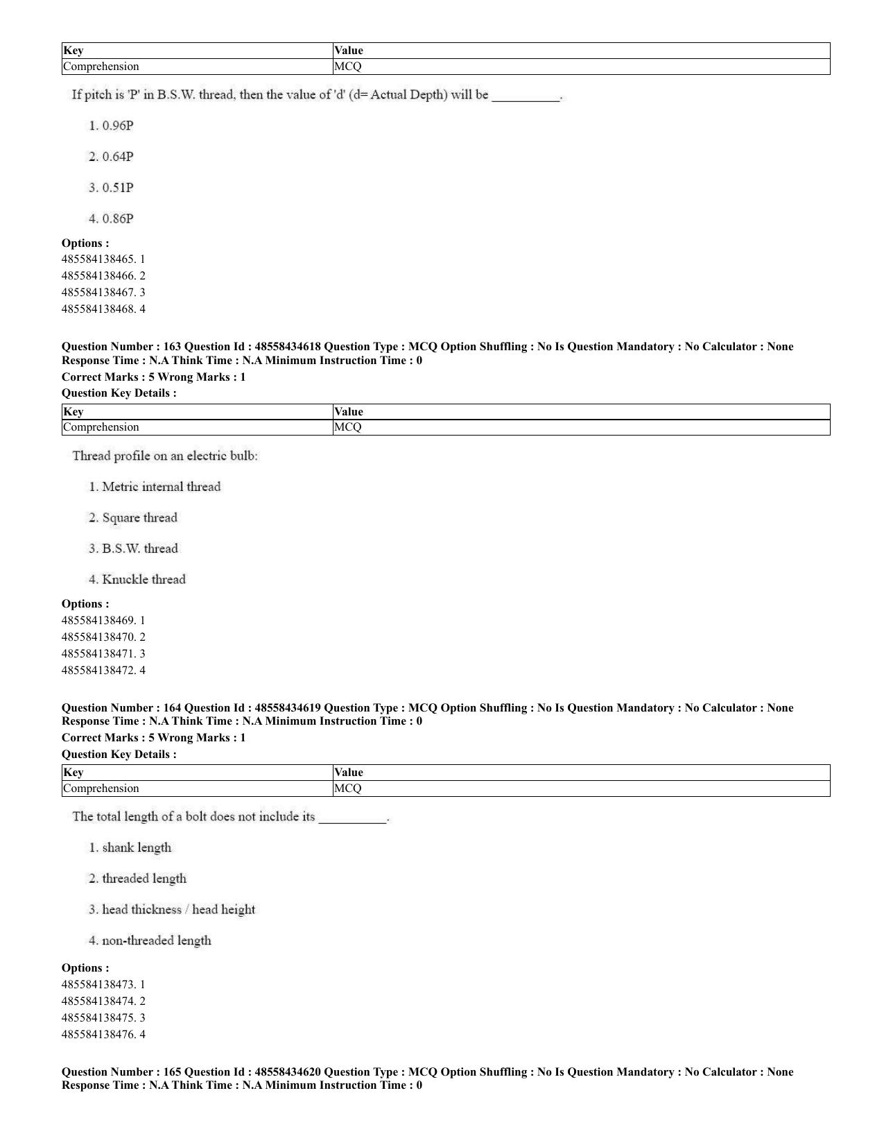 CUET 2023 English Spanish Shift 3 Question Paper - 18 June 2023 - Page 92