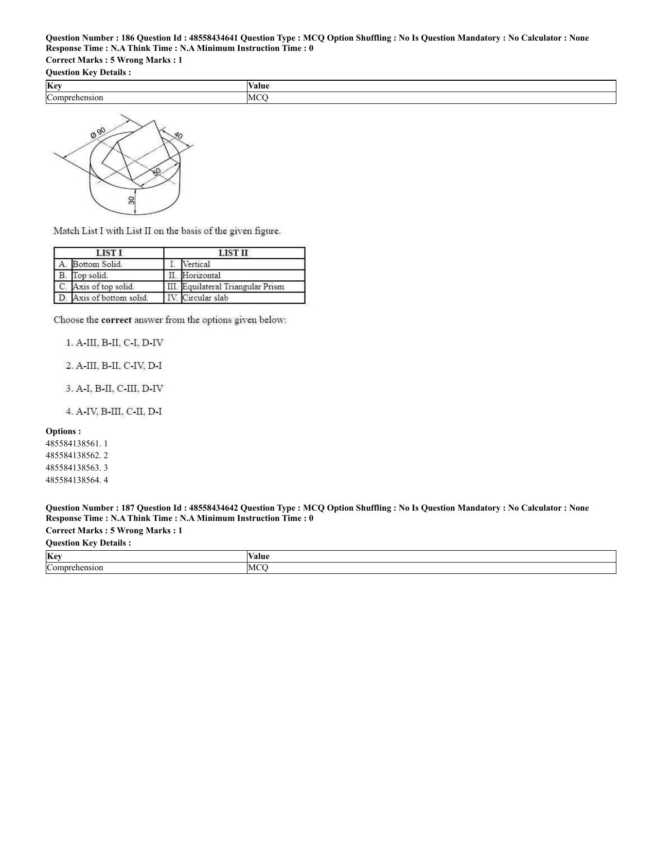 CUET 2023 English Spanish Shift 3 Question Paper - 18 June 2023 - Page 102