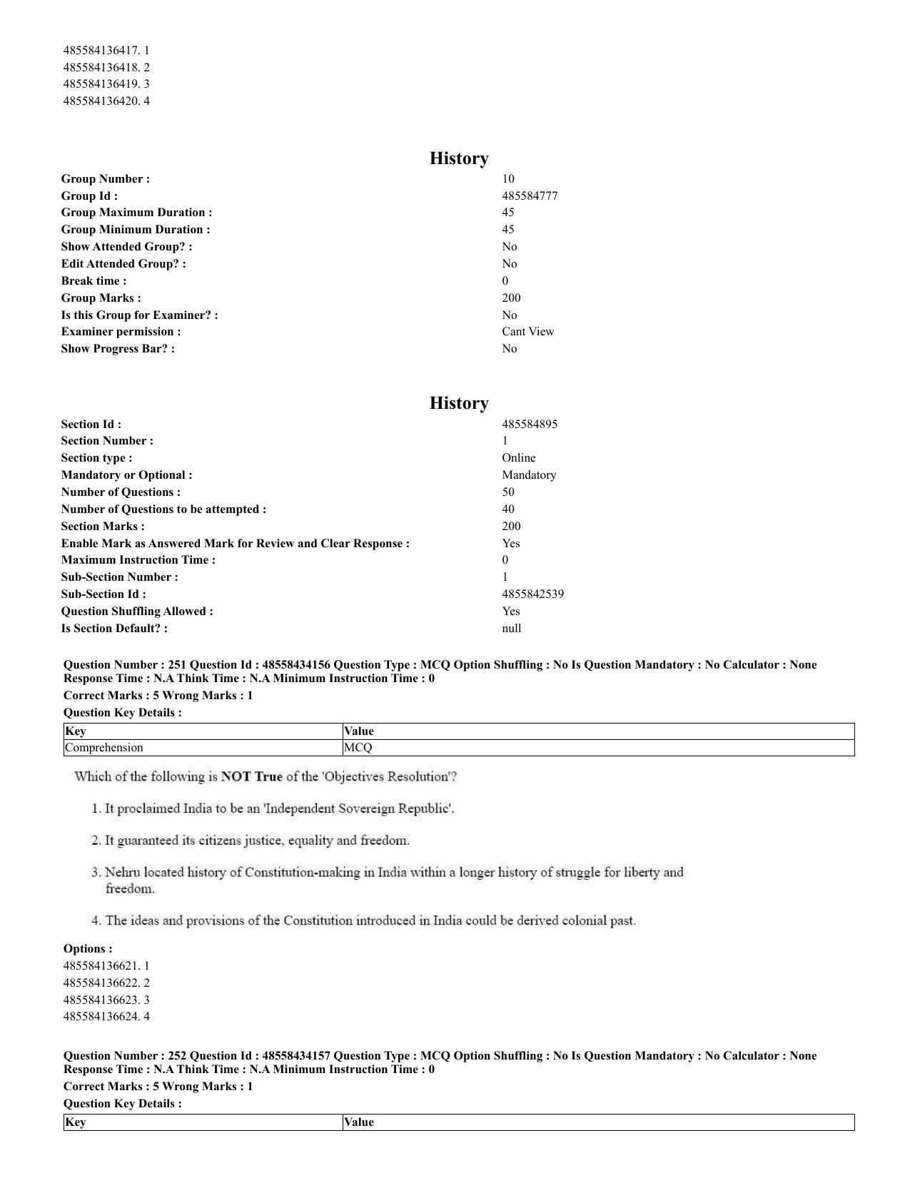 CUET 2023 English Spanish Shift 3 Question Paper - 18 June 2023 - Page 138