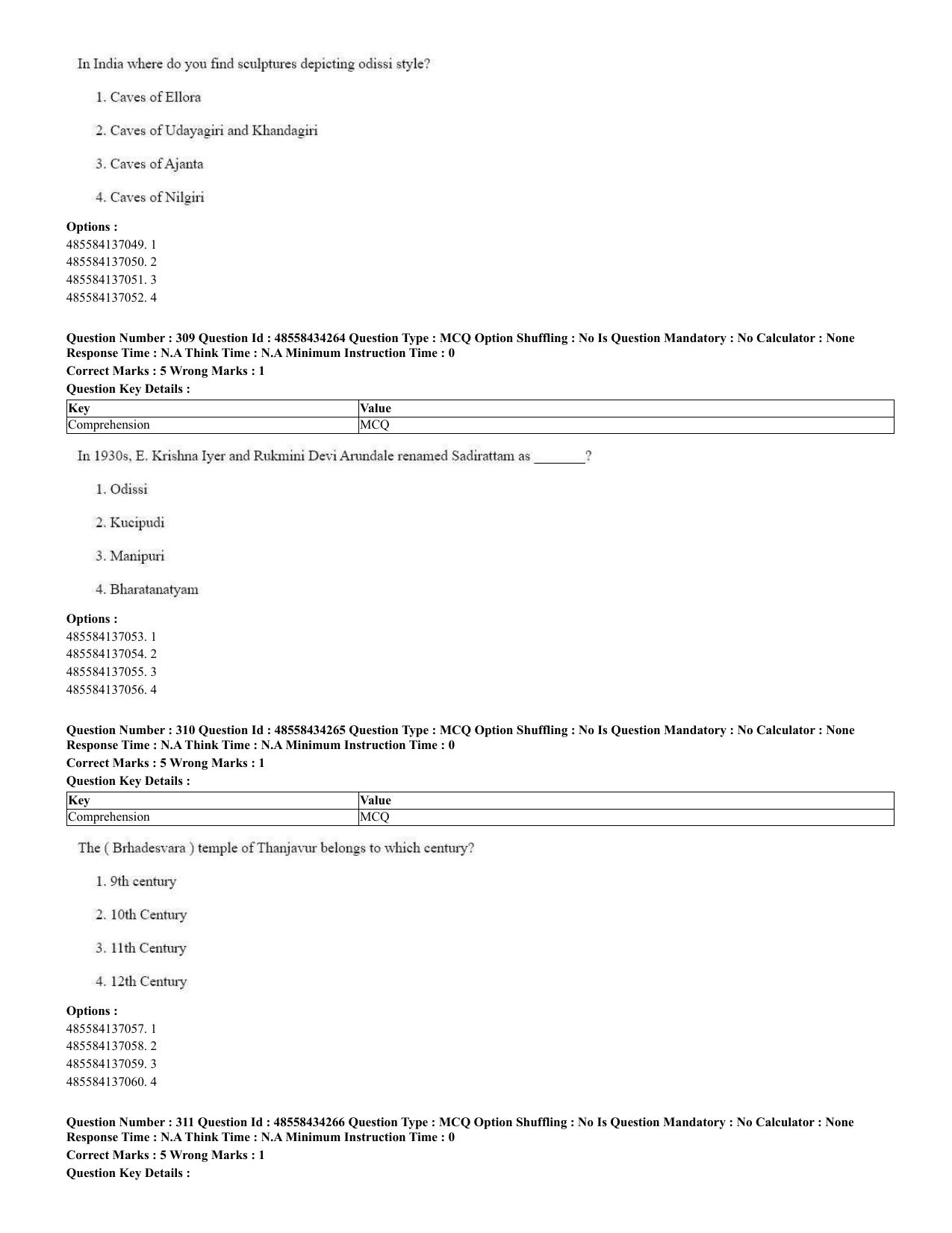 CUET 2023 English Spanish Shift 3 Question Paper - 18 June 2023 - Page 163