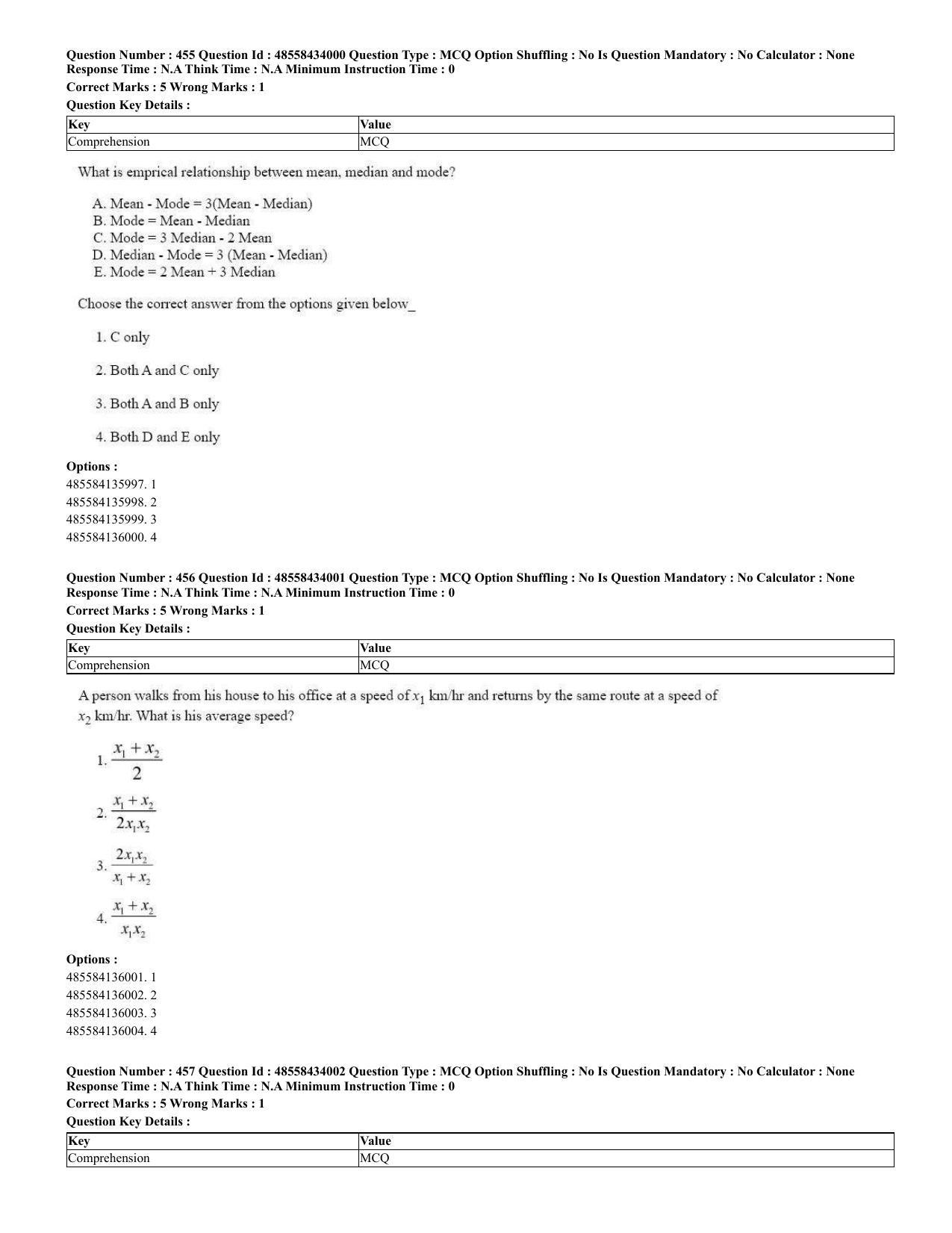 CUET 2023 English Spanish Shift 3 Question Paper - 18 June 2023 - Page 230