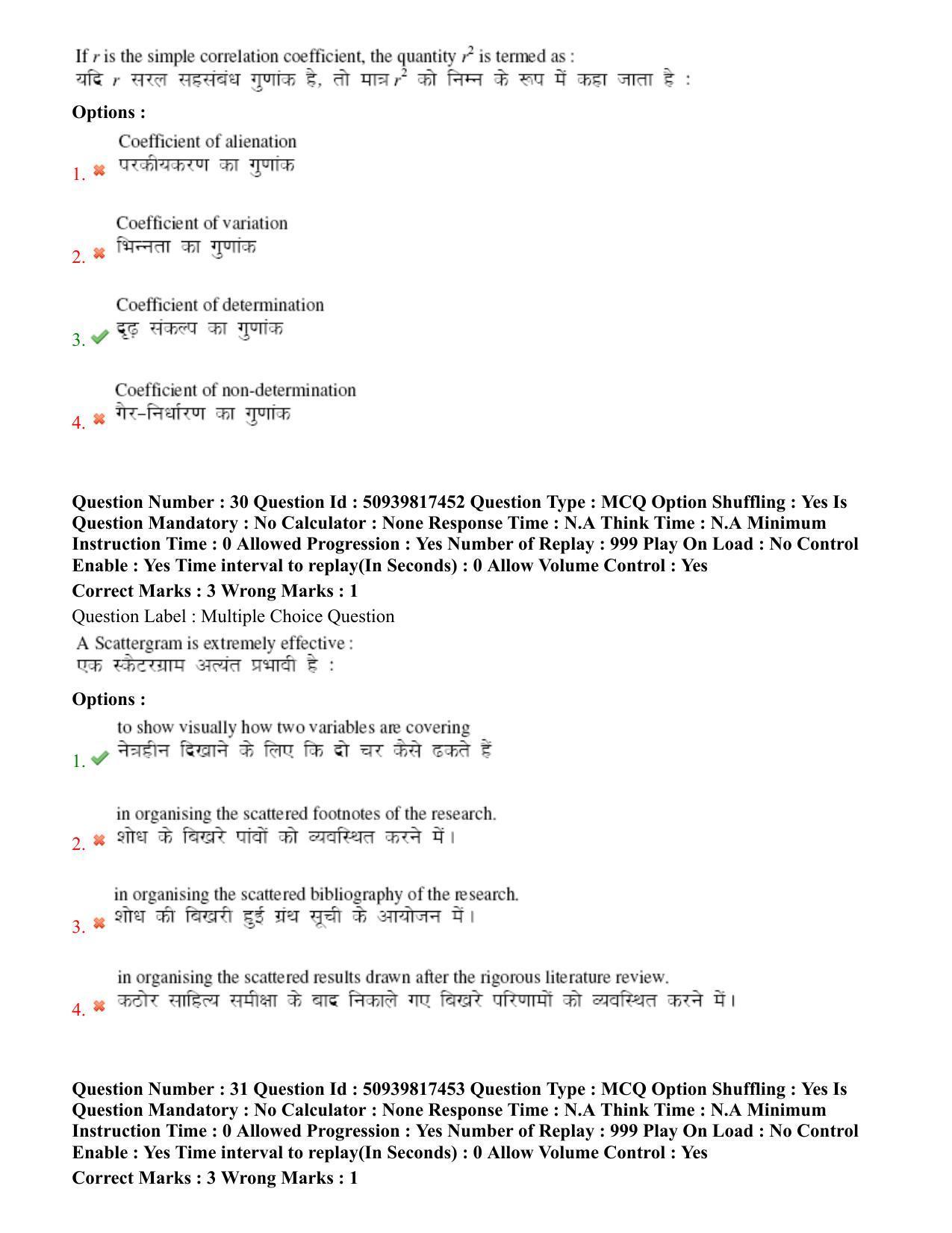 BHU RET Physical Education 2020 Question Paper - Page 20