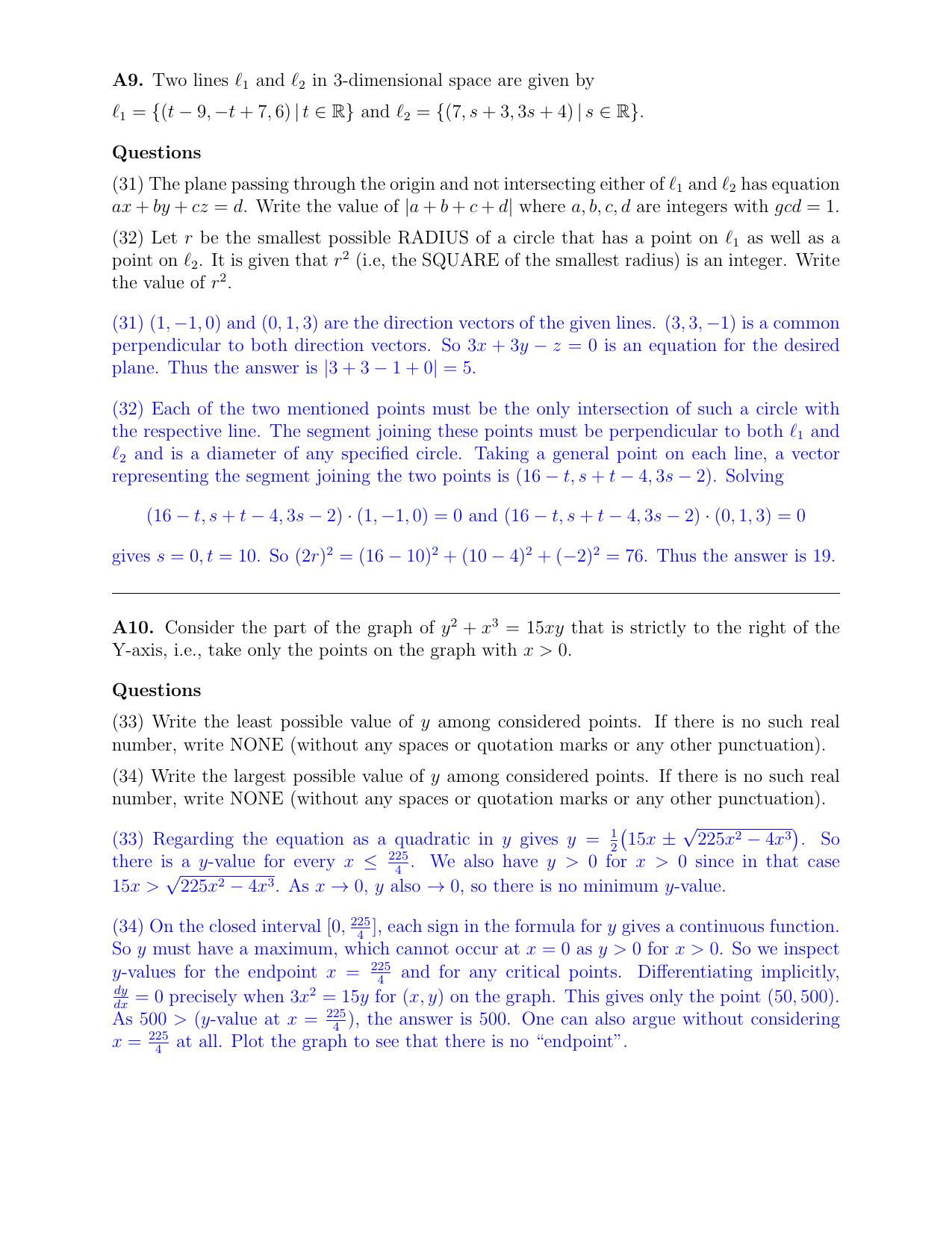 B.Sc (Hons.) Mathematics and Computer Science Solution - Page 5