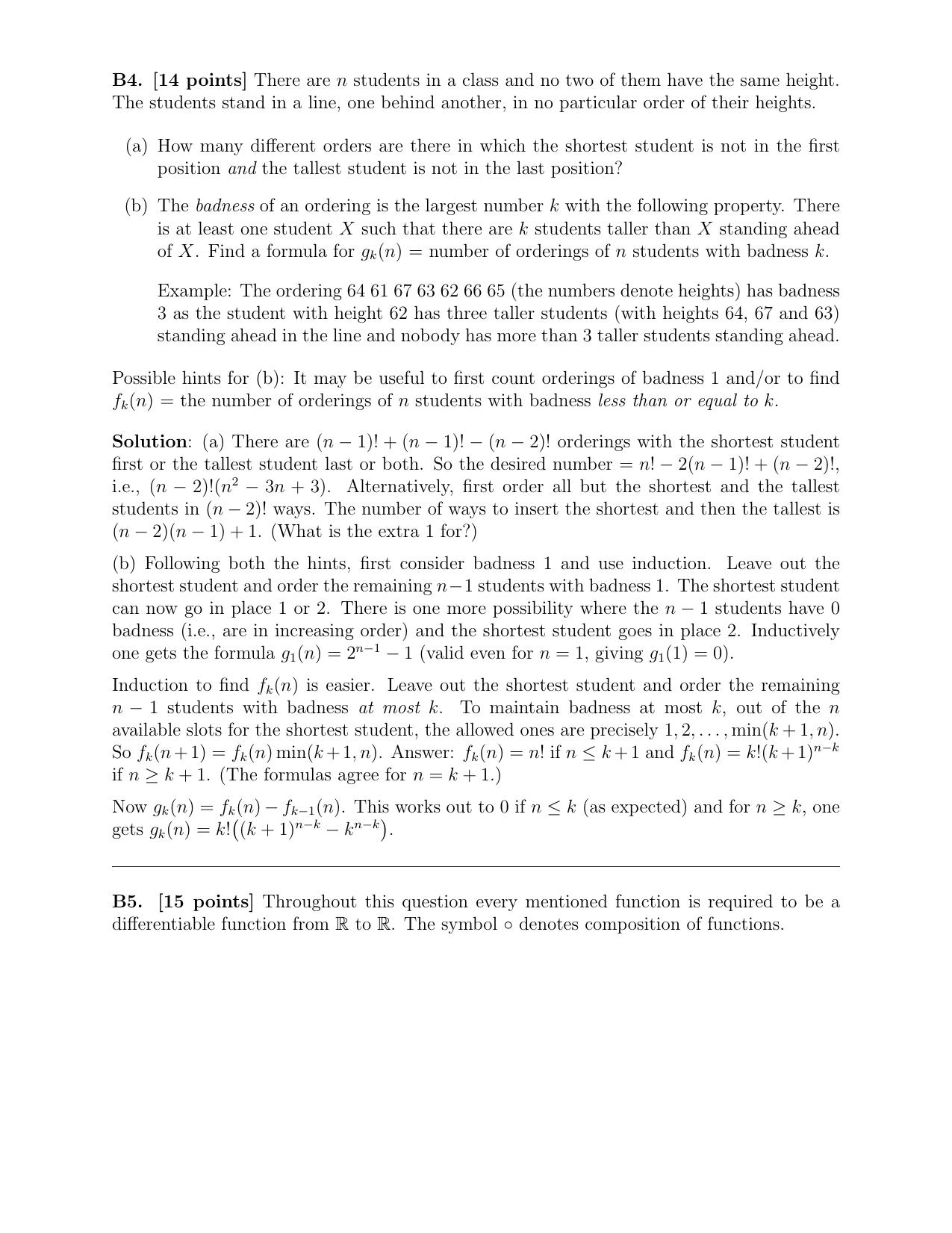 B.Sc (Hons.) Mathematics and Computer Science Solution - Page 7