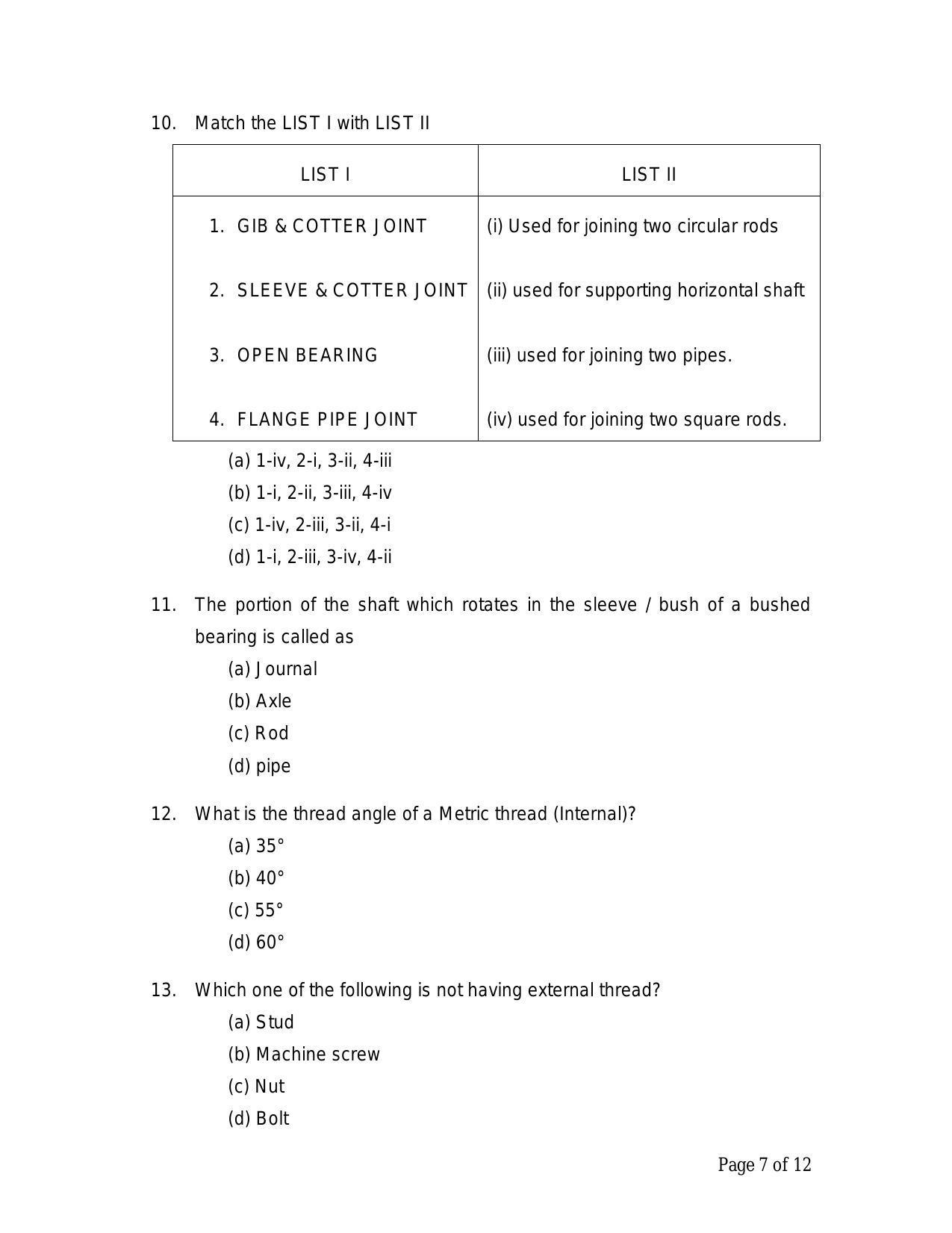 CBSE Class 12 Engg. Graphic Sample Paper 2024 - Page 7