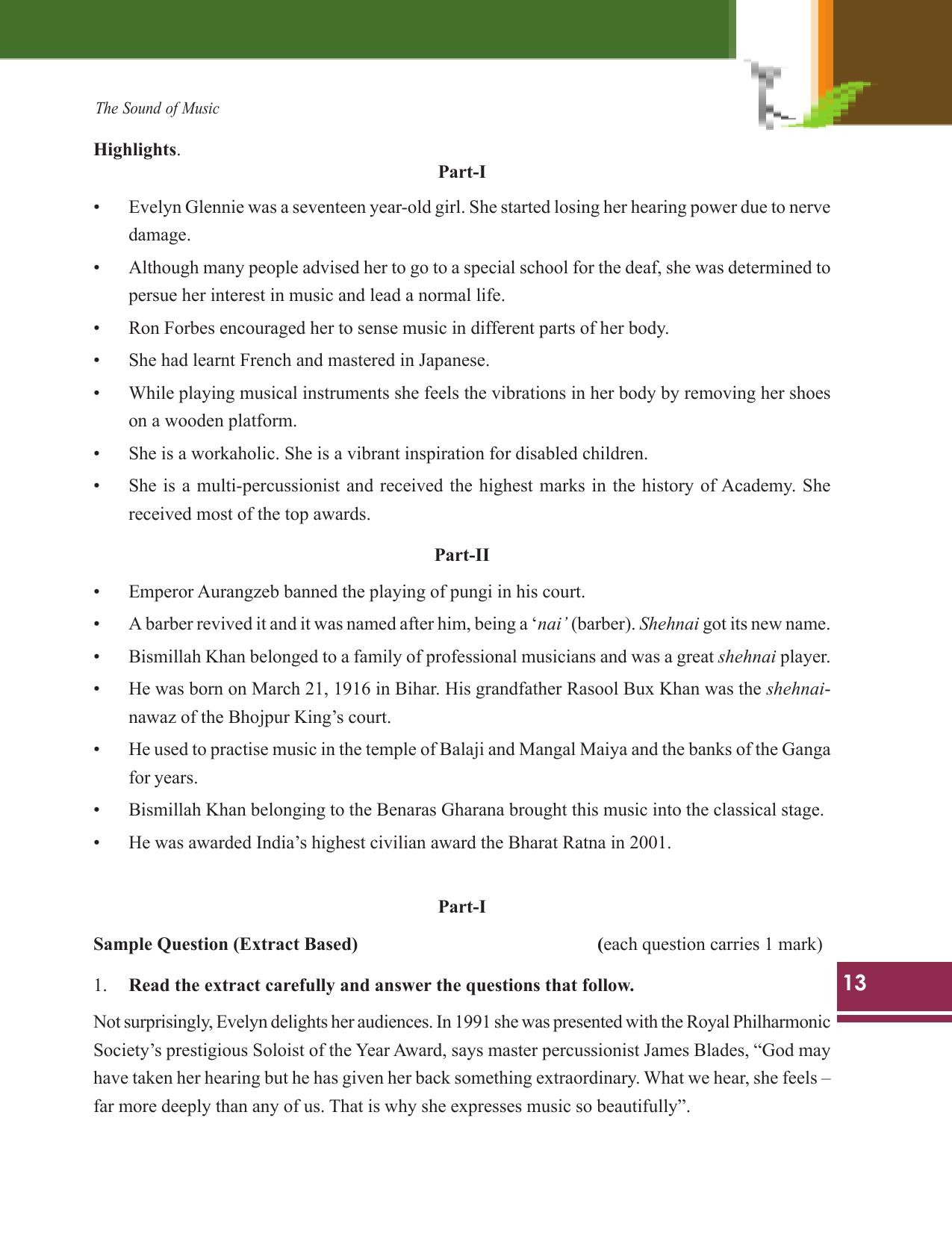 Tripura Board Class 9 English Workbooks - Page 13