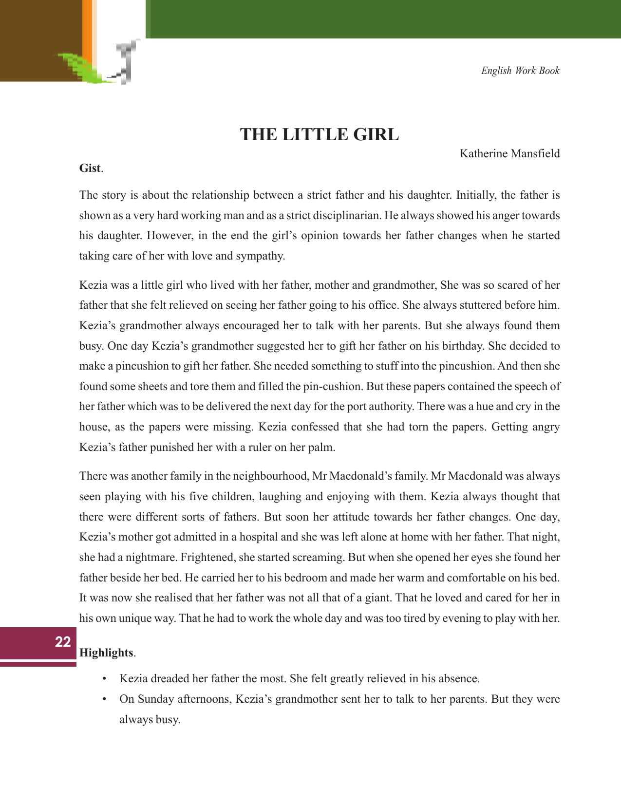 Tripura Board Class 9 English Workbooks - Page 22