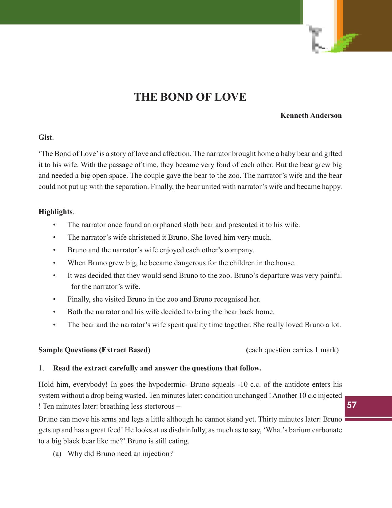 Tripura Board Class 9 English Workbooks - Page 57