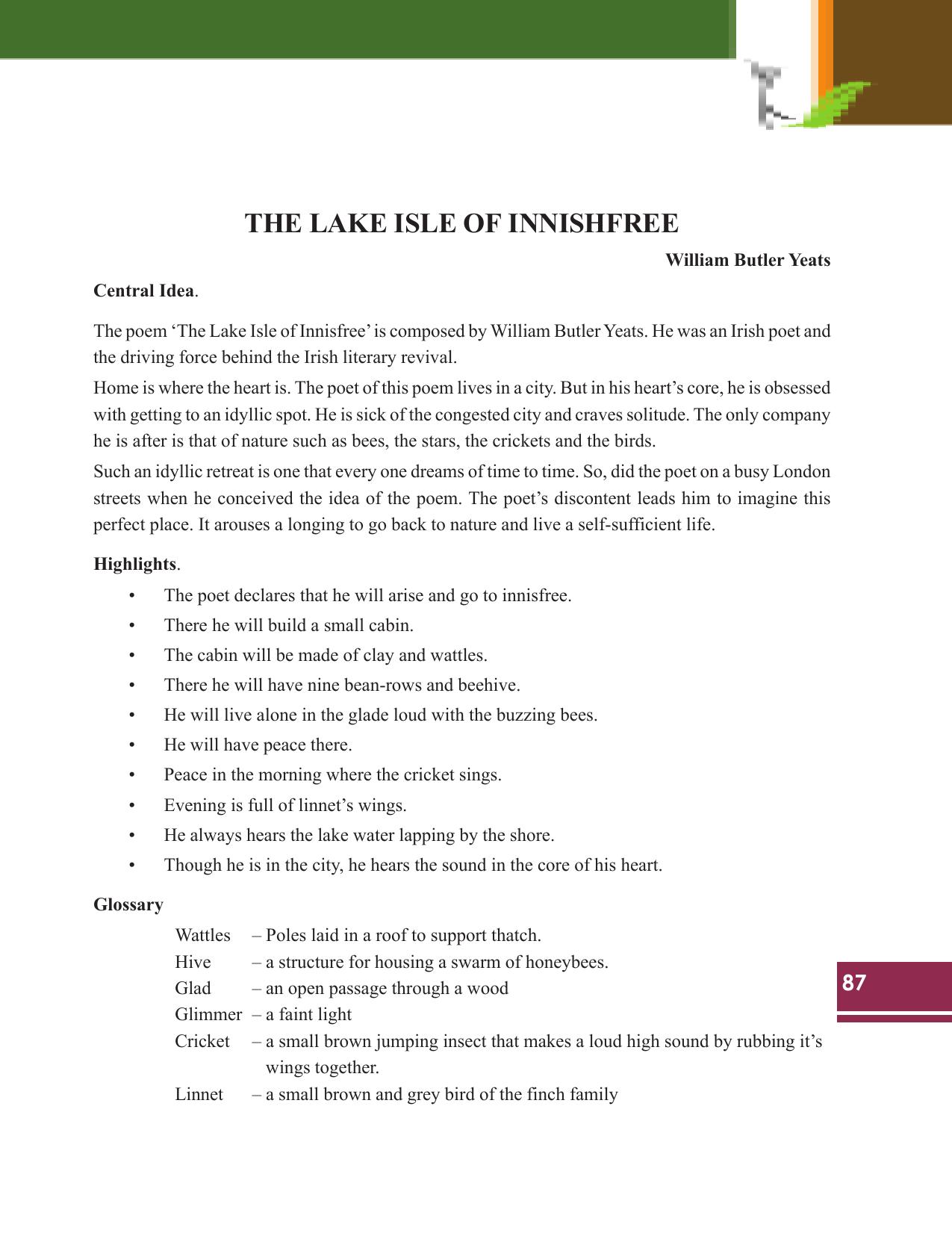 Tripura Board Class 9 English Workbooks - Page 87