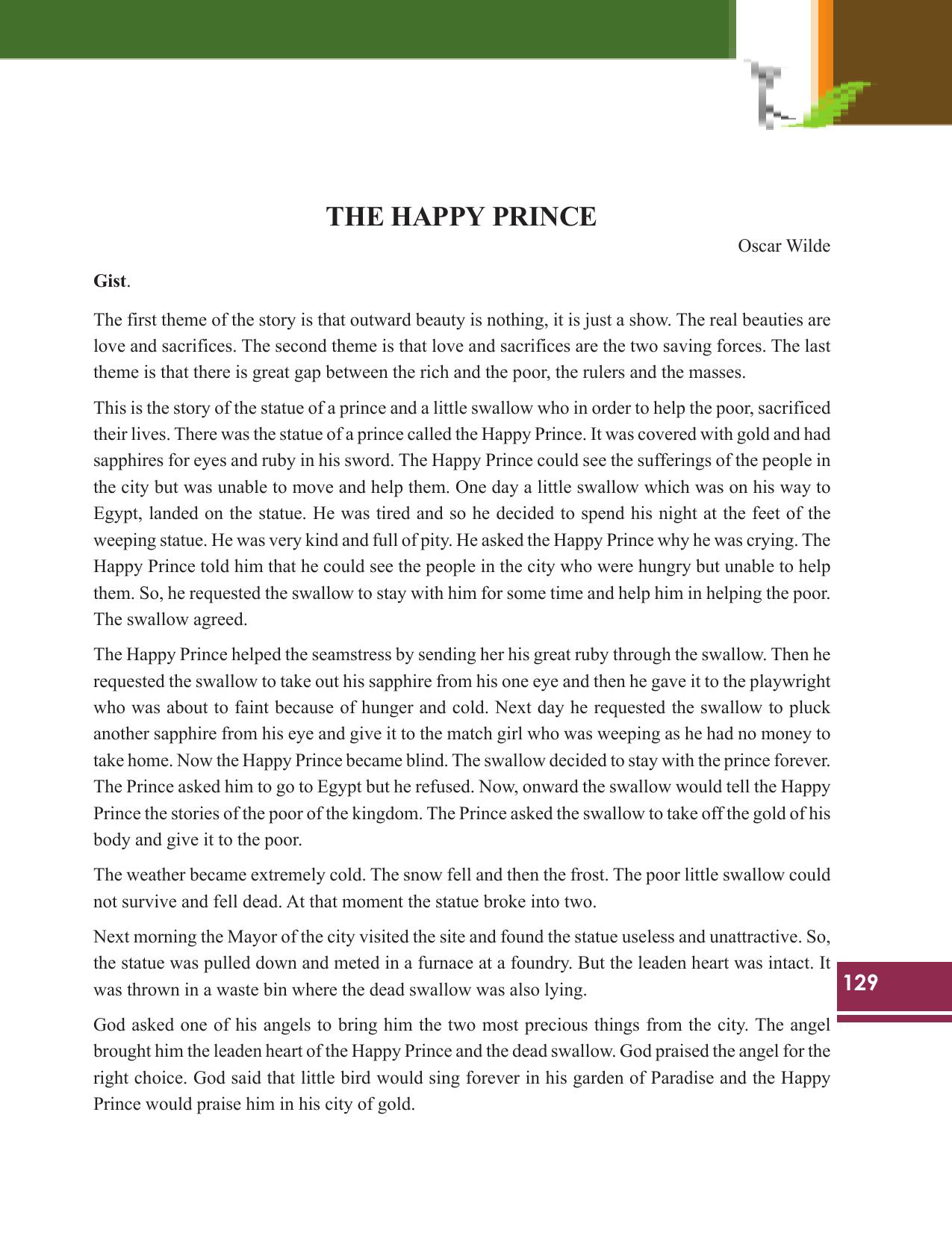 Tripura Board Class 9 English Workbooks - Page 129