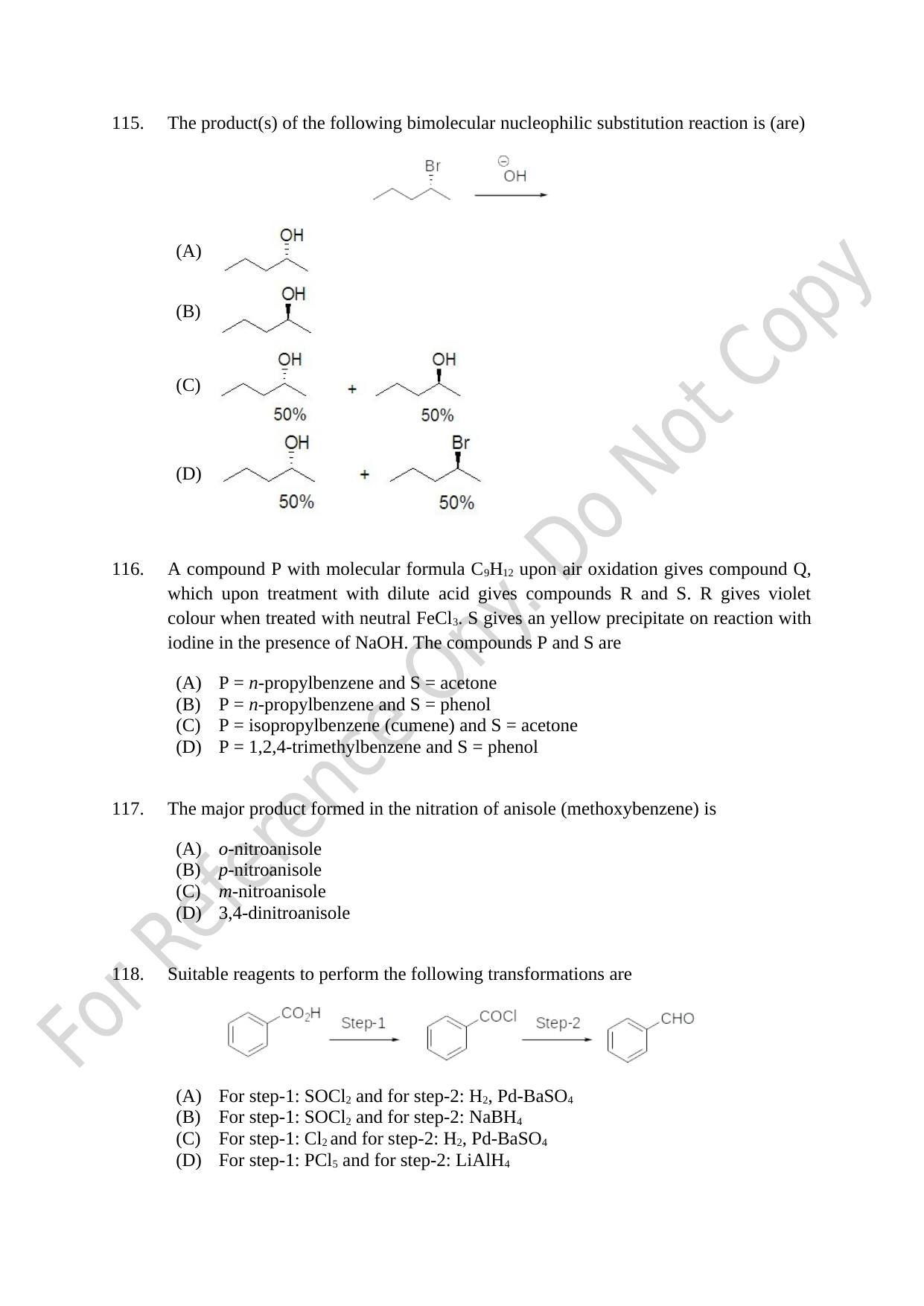 CUSAT CAT 2021 B.Tech Shift I Question Paper - Page 22